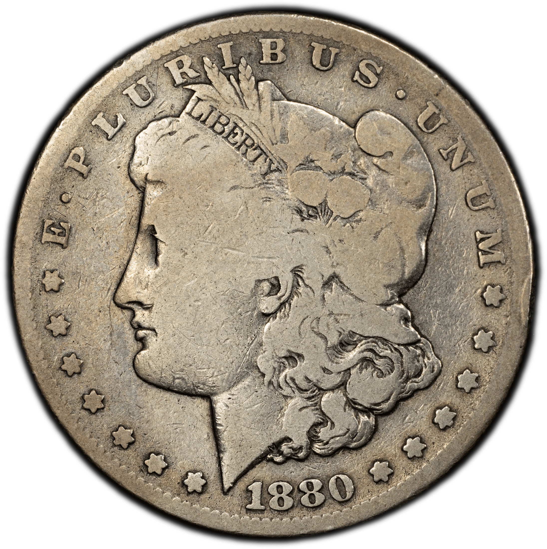 1880-S Morgan Silver Dollar – PCGS G04 | San Francisco Mint | Classic 90% Silver Collector Coin Heritage Pastime