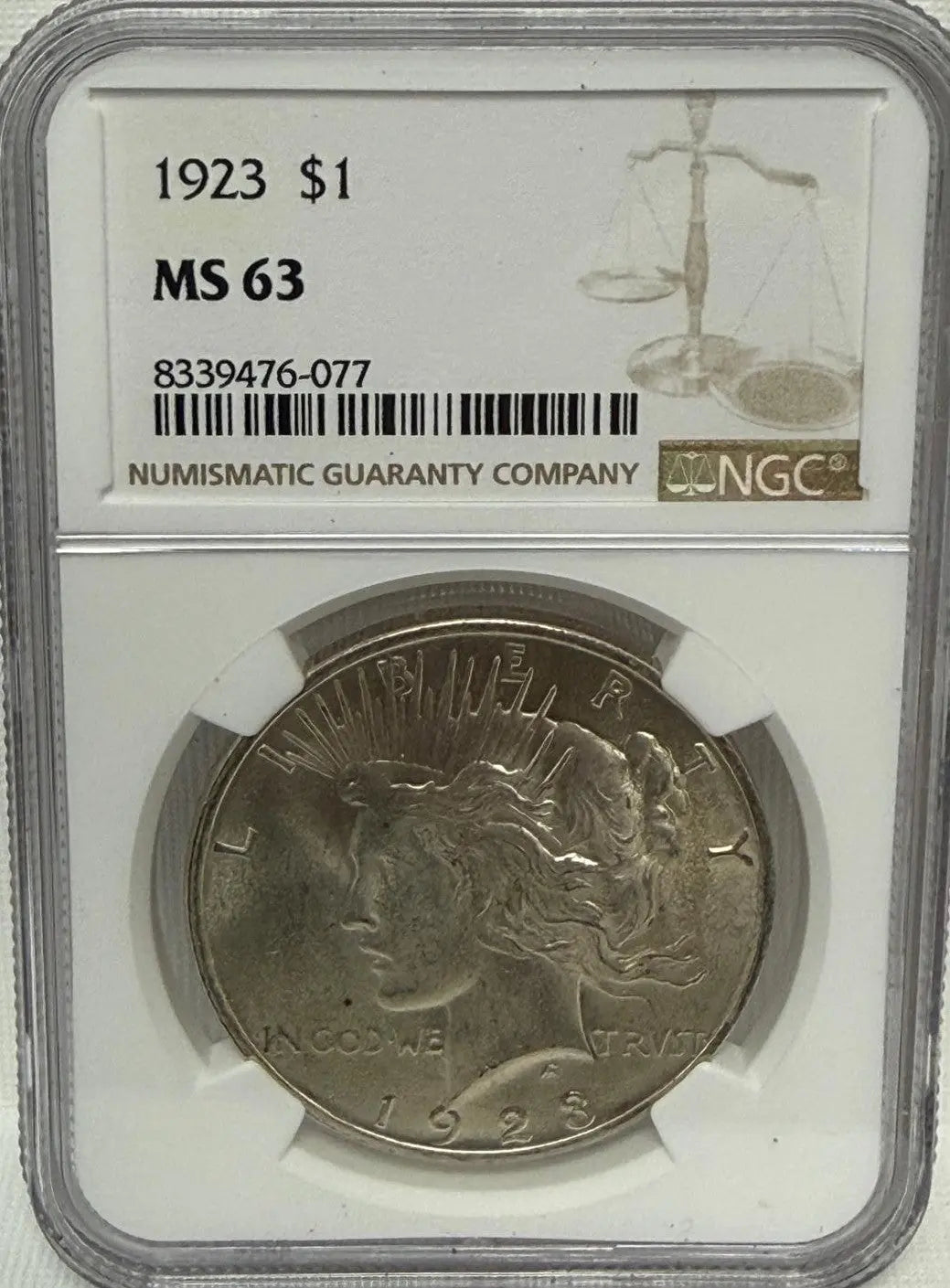1923 Peace Silver Dollar MS63 – A Classic Coin with Historic Charm Coin Hub