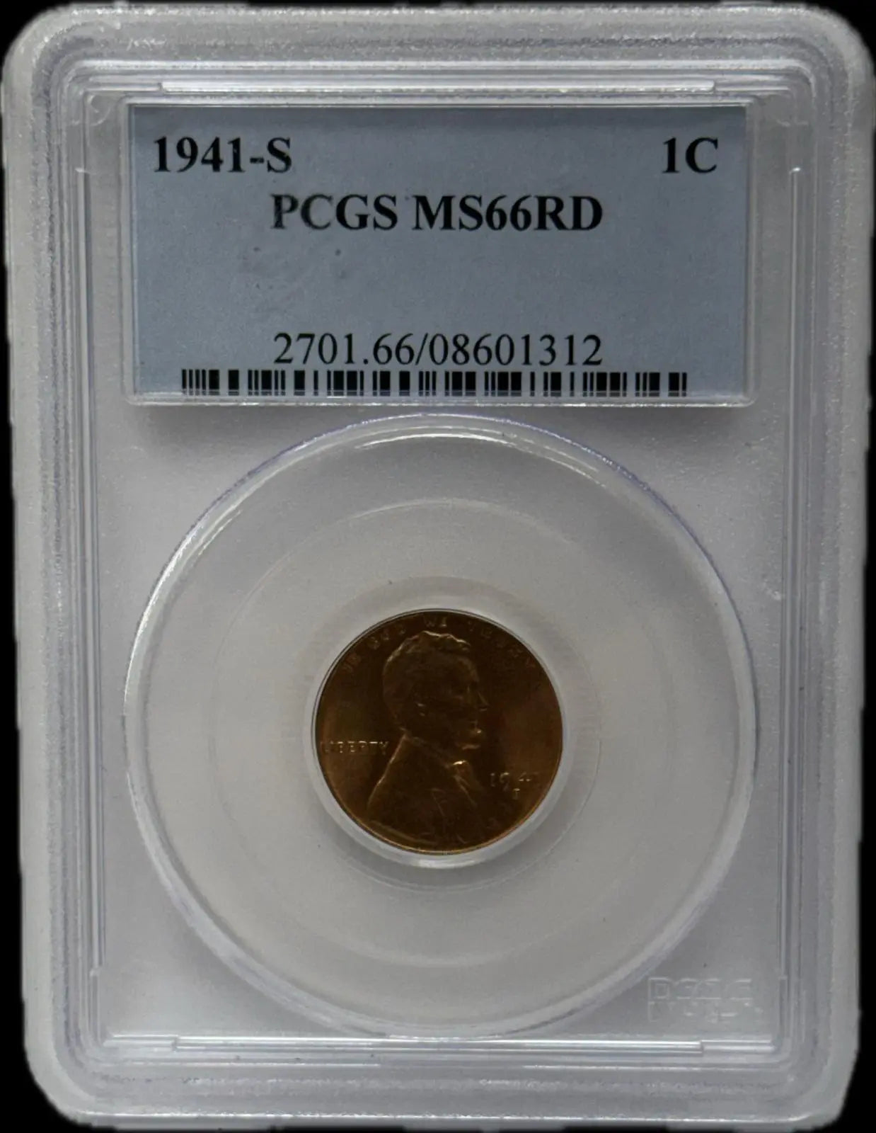 1941-S Lincoln Cent, MS66RD – A Prime High-Grade Example Coin Hub