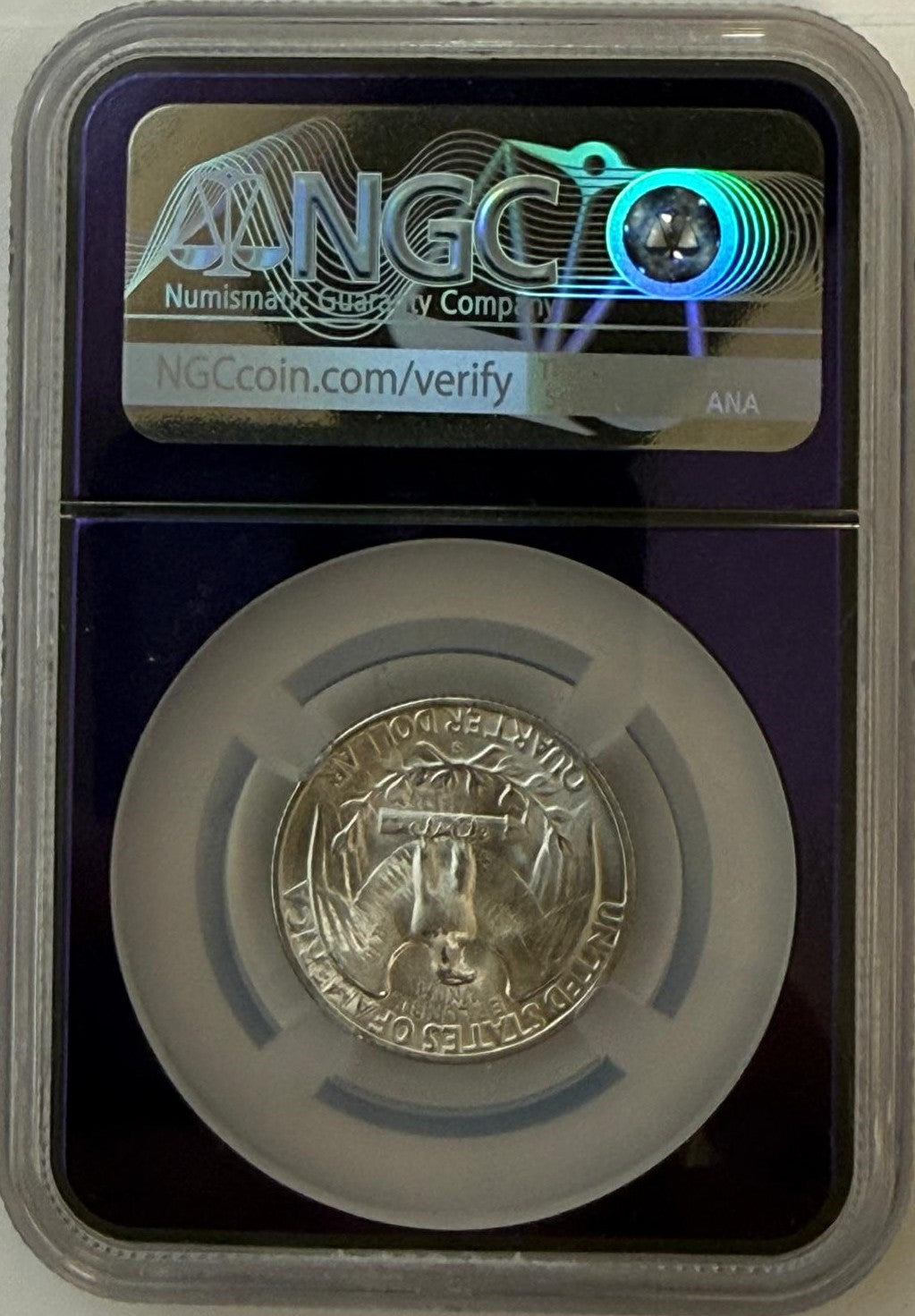 1952-S Washington Quarter – NGC MS65 | Gem Uncirculated | San Francisco Mint Silver Quarter