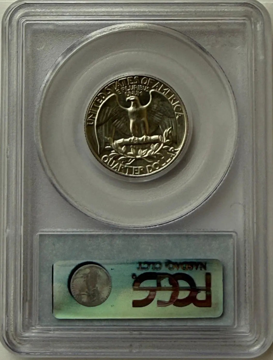 1960 Washington Quarter PCGS PR65 – Silver Proof Coin (90% Silver) Heritage Pastime