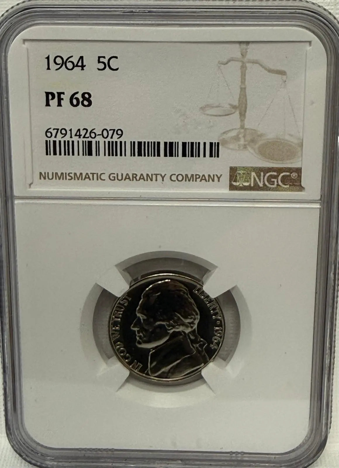 1964 Jefferson Nickel, PF68 PCGS – A Pristine Proof Example Coin Hub