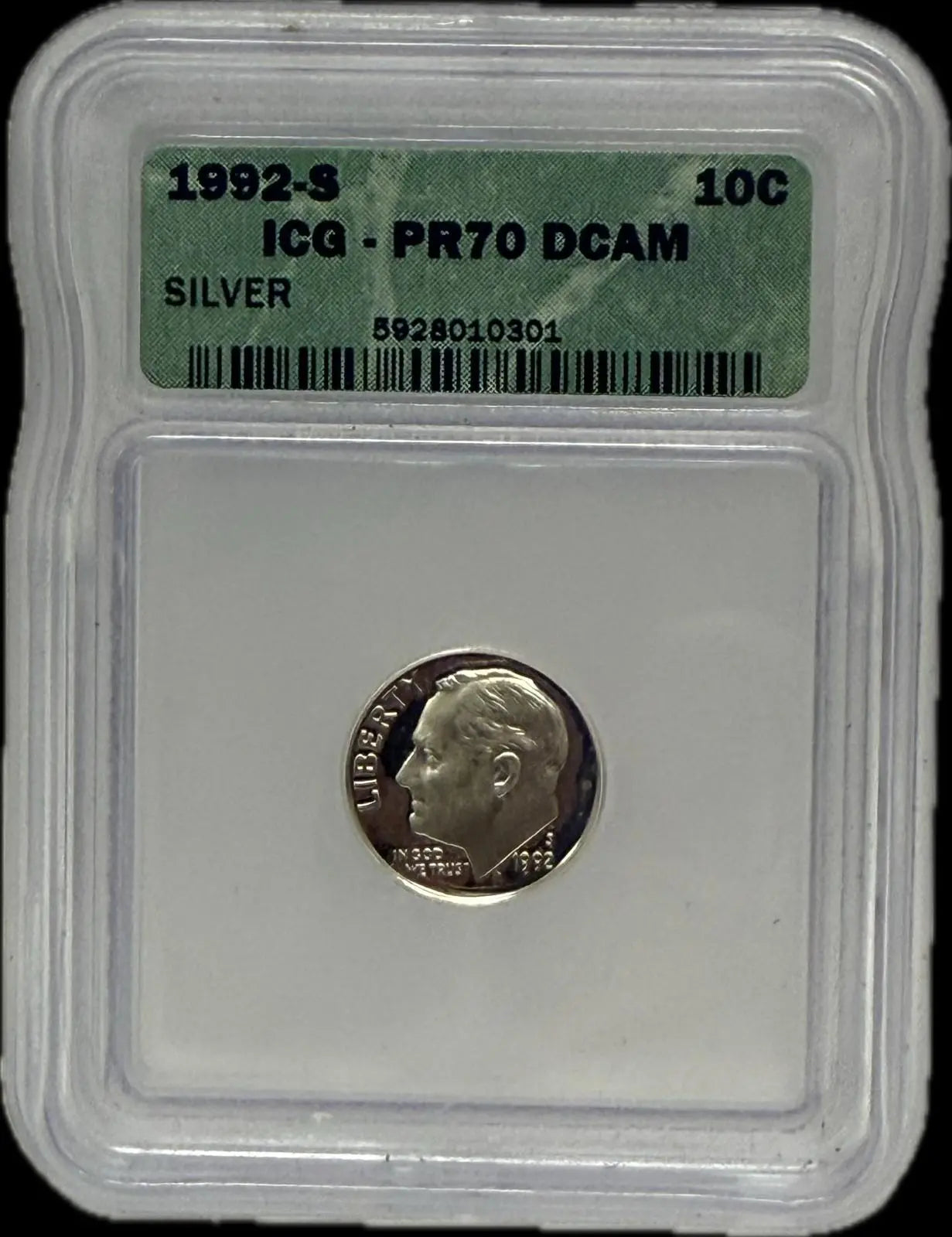 1971-S 10C DCAM GEM PROOF – Rare, Stunning Gem Proof Coin Coin Hub