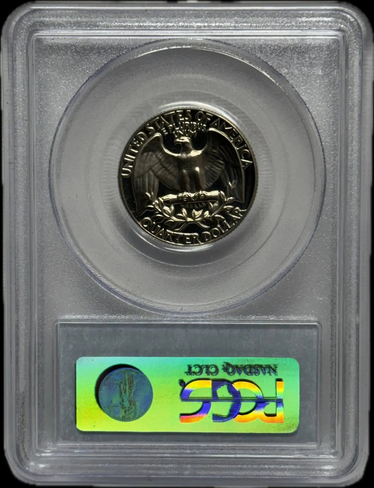 1971-S Washington Quarter 25¢ PCGS PR68 Cameo – San Francisco Mint Proof Silver Coin Heritage Pastime