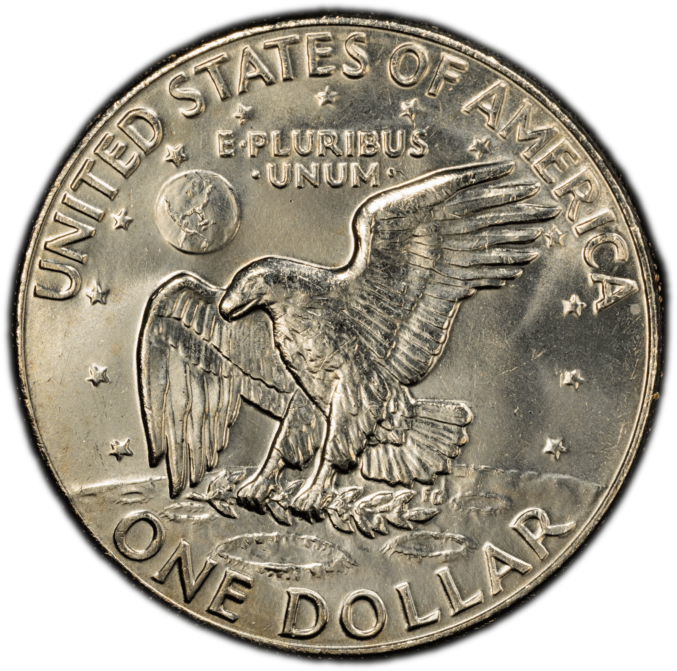 1977-D Eisenhower Dollar $1 – PCGS MS64 | High-Grade Denver Mint Collector Coin Heritage Pastime