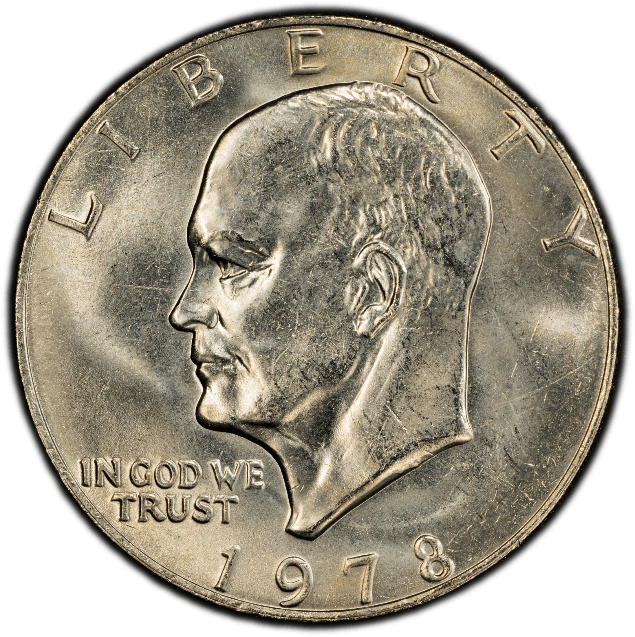1978 Eisenhower Dollar $1 – PCGS MS64 | Final Year Issue High-Grade Collector Coin Heritage Pastime