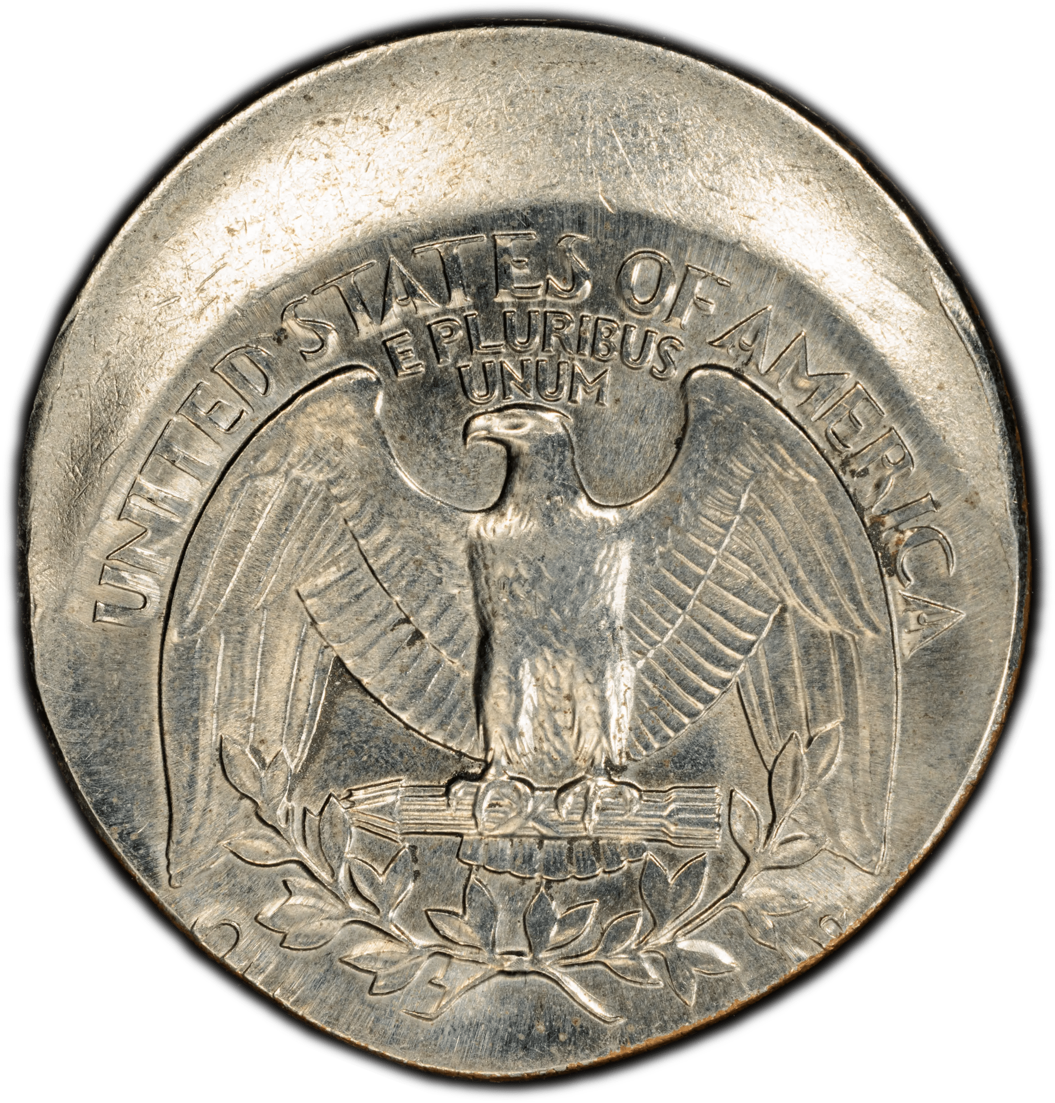 1978 Washington Quarter 25¢ – PCGS AU58 Off-Center Strike (20%) | Rare Mint Error Coin Heritage Pastime