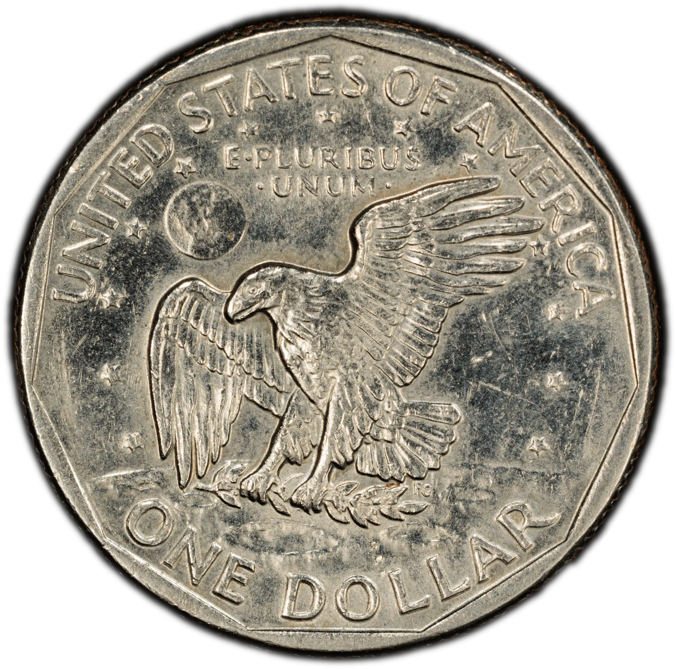 1980-D Susan B. Anthony Dollar – PCGS AU58 | Choice About Uncirculated Heritage Pastime