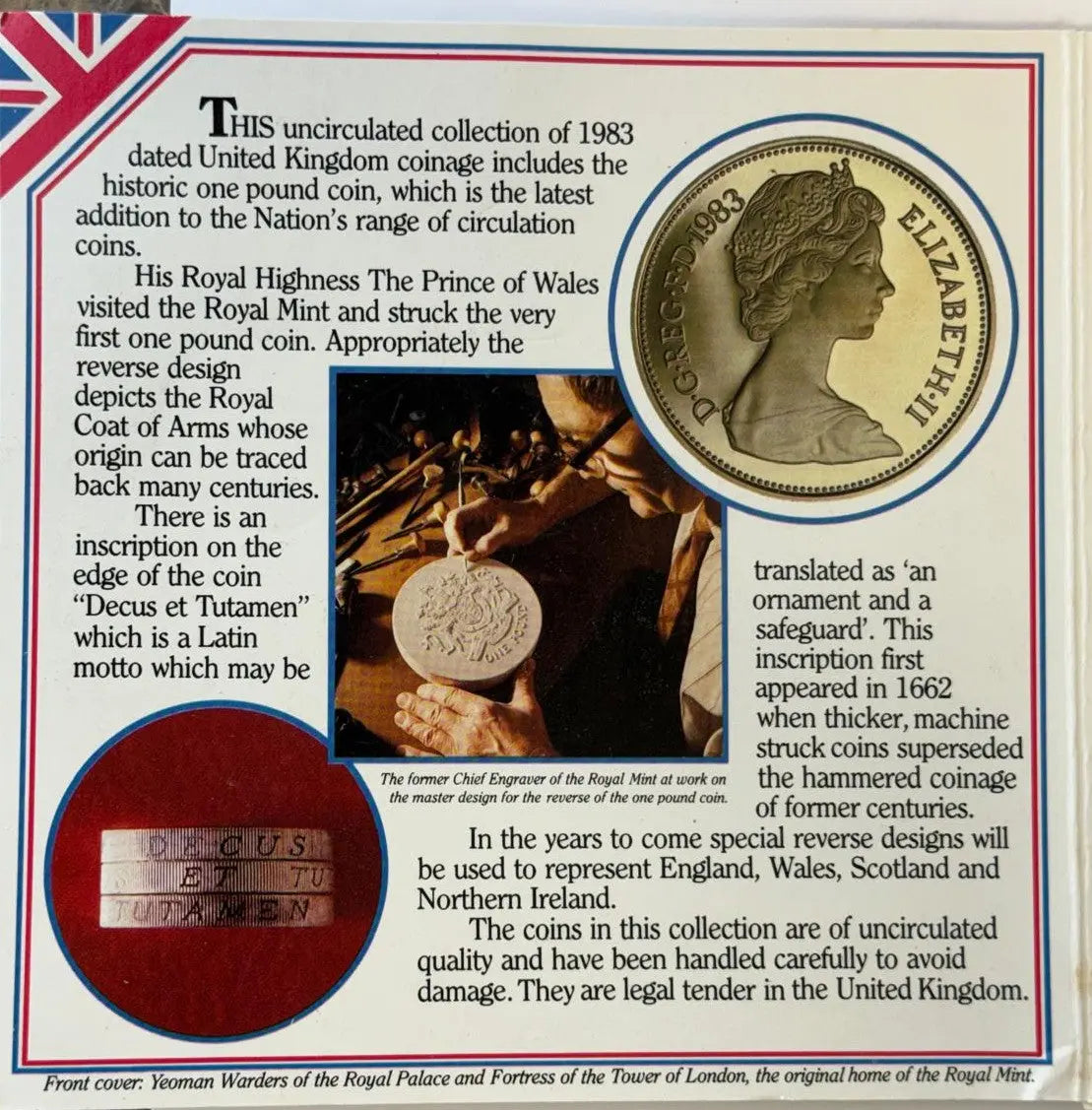 1983 United Kingdom Uncirculated Coin Collection – Royal Mint Original Set Coin Hub