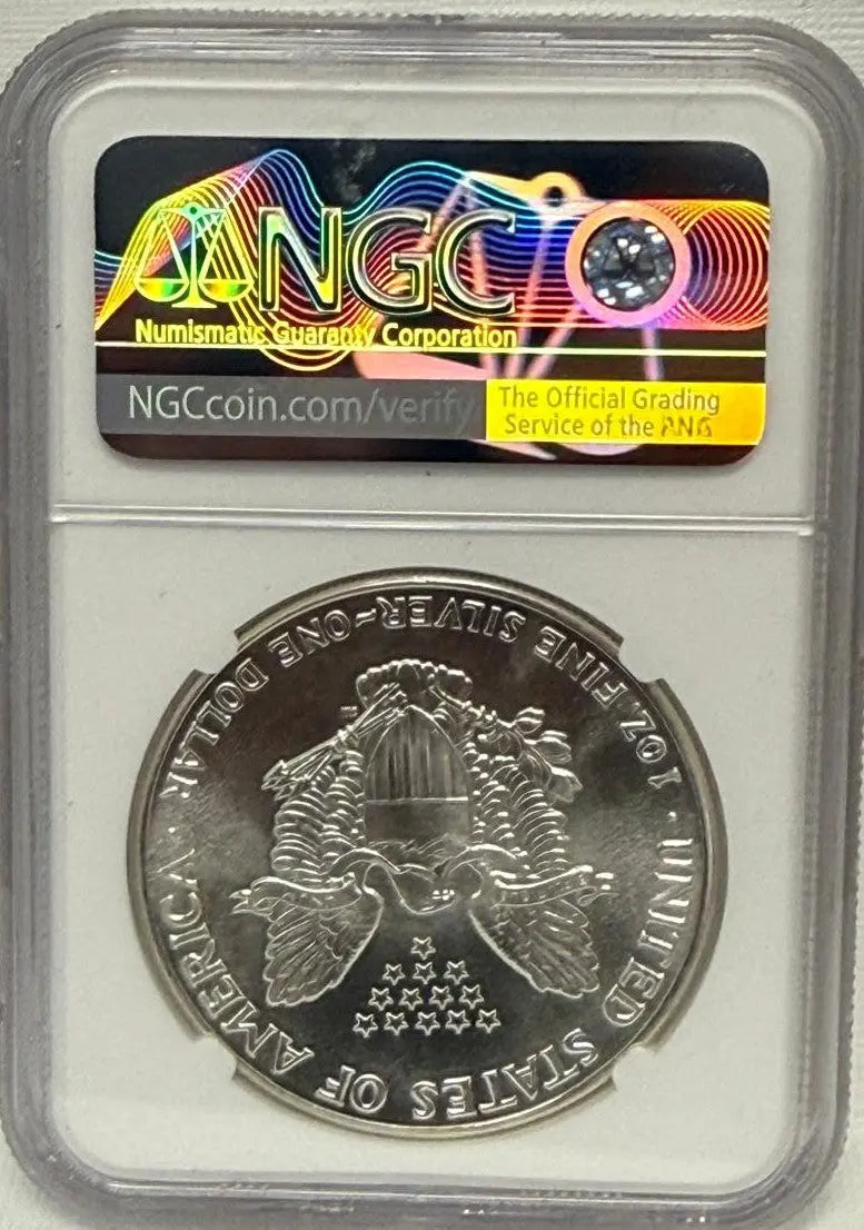 1986 Silver Eagle $1 MS69 – Highly Desirable High-Grade Coin Coin Hub