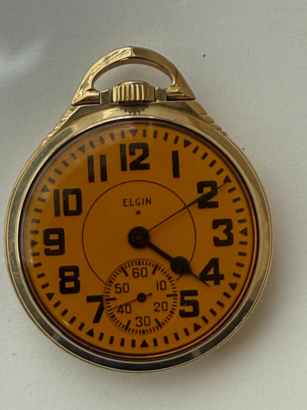 Antique Elgin B.W. Raymond Railroad Pocket Watch – High-Grade Precision Timepiece
