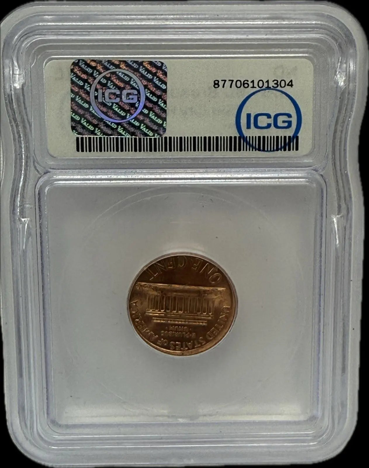 2001 Lincoln Cent, ICG-BU Broadstruck – "Sin City Hoard" Collection Coin Hub