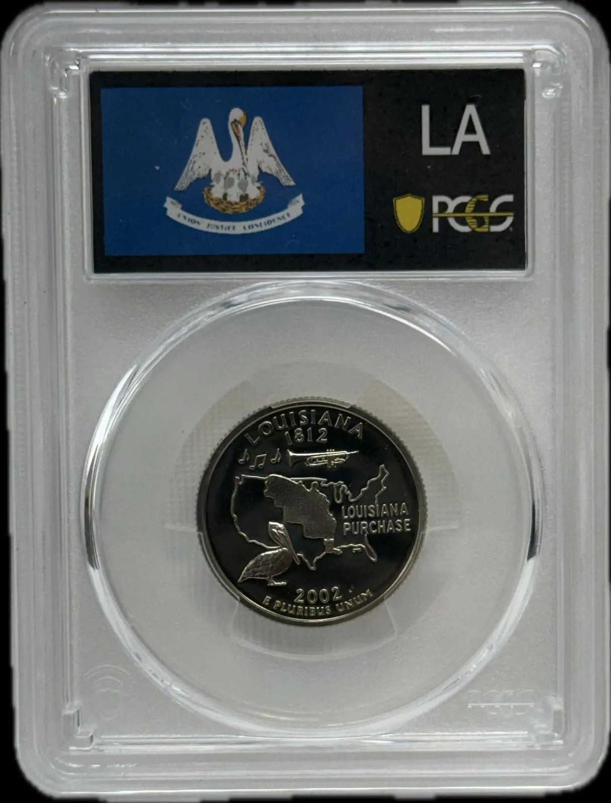 2002-S 25C PCGS PR69 DCAM Louisiana – Rare, Near-Perfect Proof Coin Coin Hub