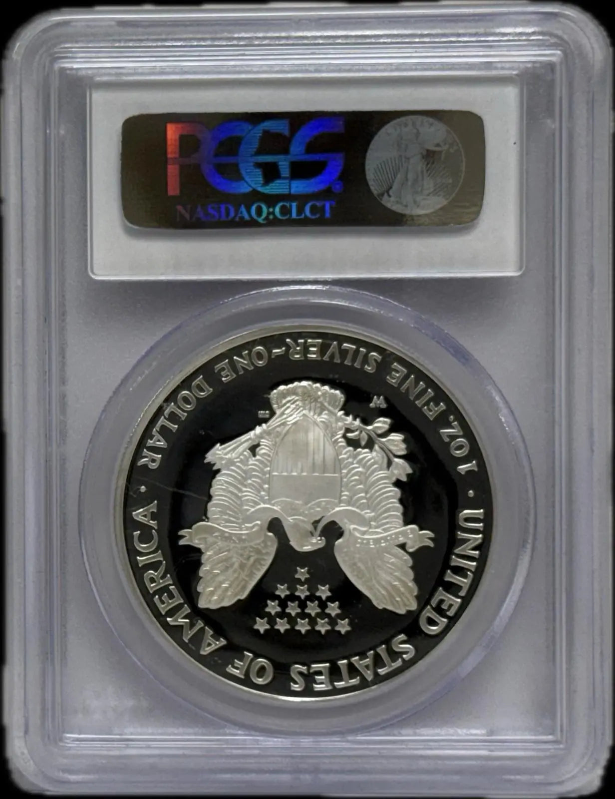 2003-W Silver Eagle $1 PCGS PR70 DCAM – Perfect Deep Cameo Proof, Exceptional Quality Heritage Pastime