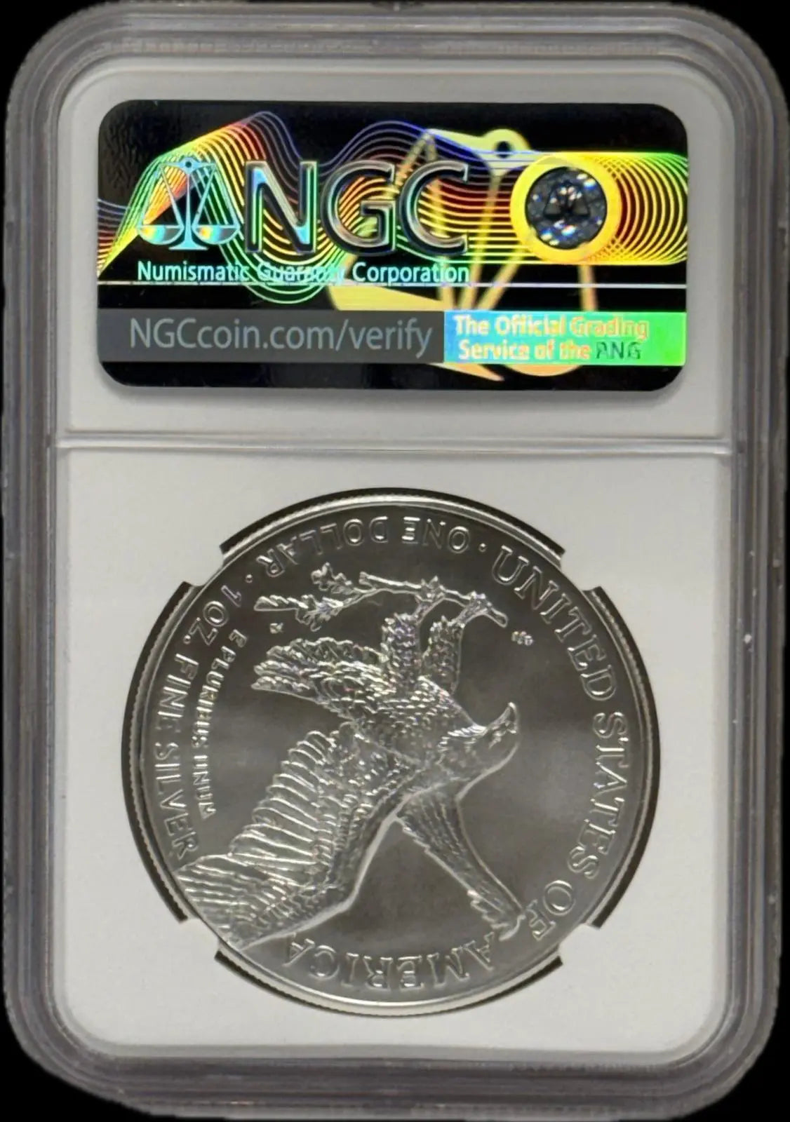 2015 American Eagle $1 Silver Coin – MS70 First Release Coin Hub