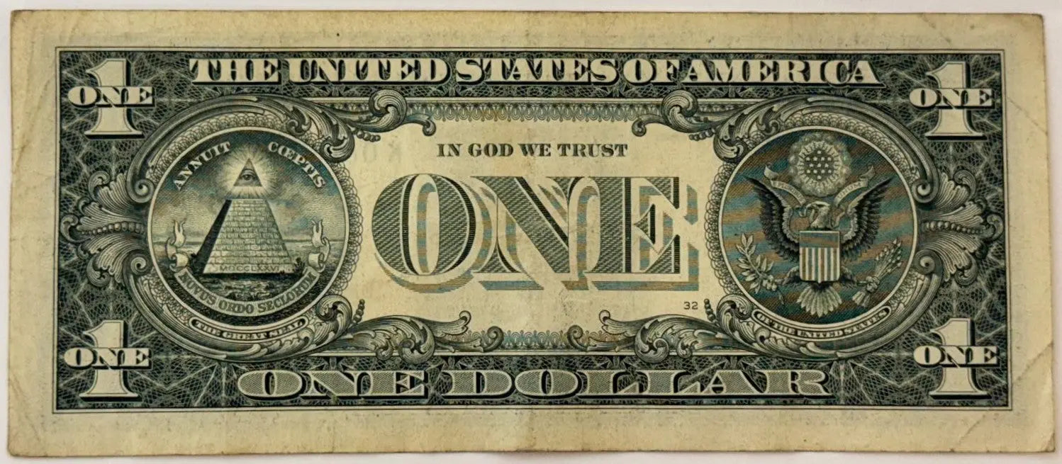 2017 $1 Federal Reserve STAR Note – Replacement Note – Washington – Circulated Heritage Pastime