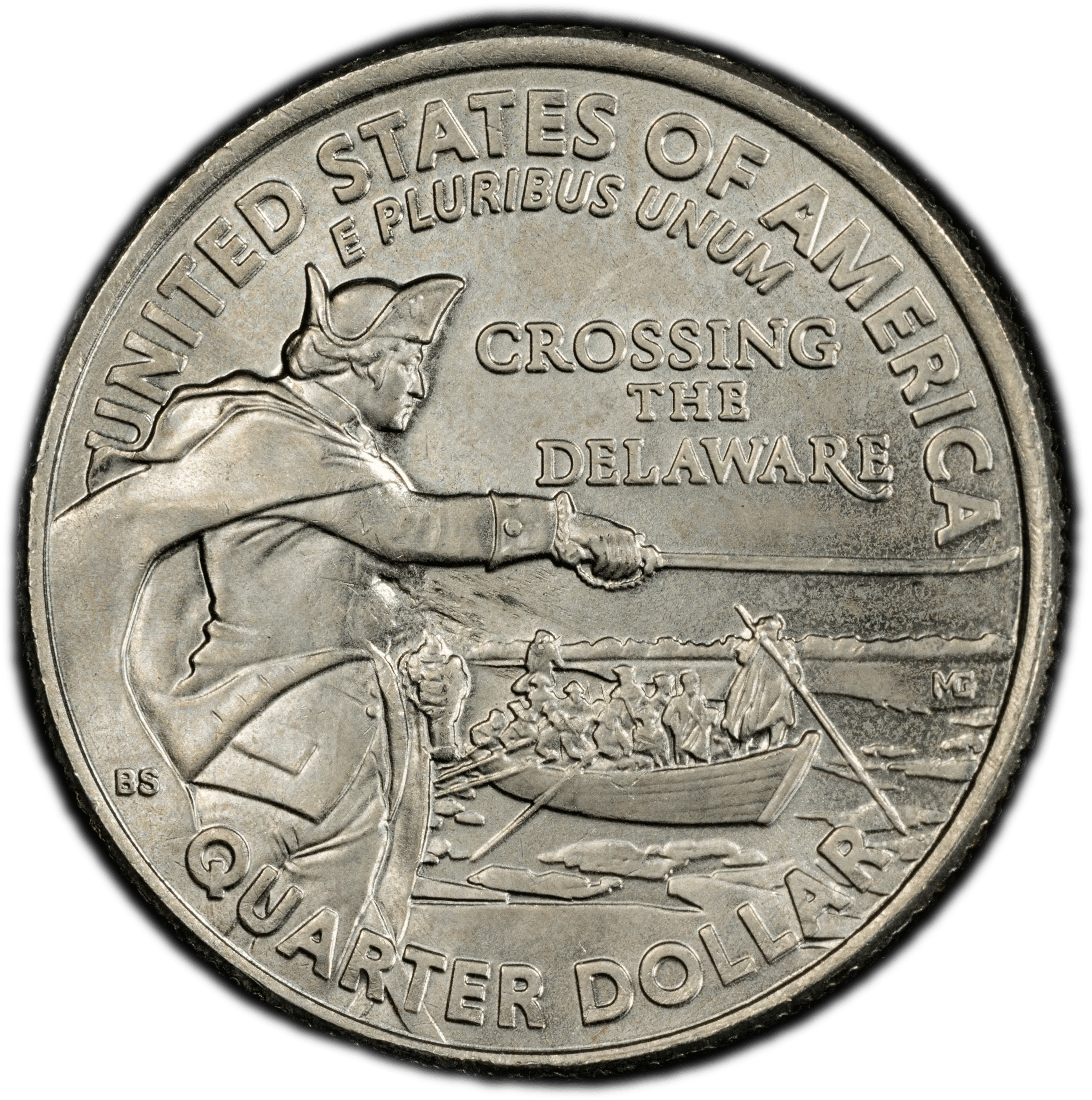 2021-P Washington Quarter – Crossing the Delaware PCGS MS64 | Choice Mint State One-Year Type Heritage Pastime
