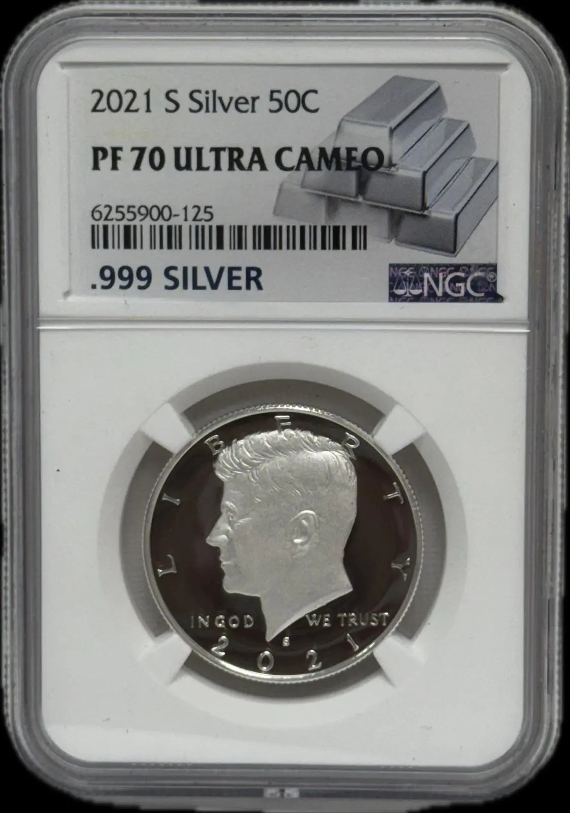 2021-S Silver Half Dollar PF70 Ultra Cameo – Perfect Proof, Stunning Contrast Coin Hub