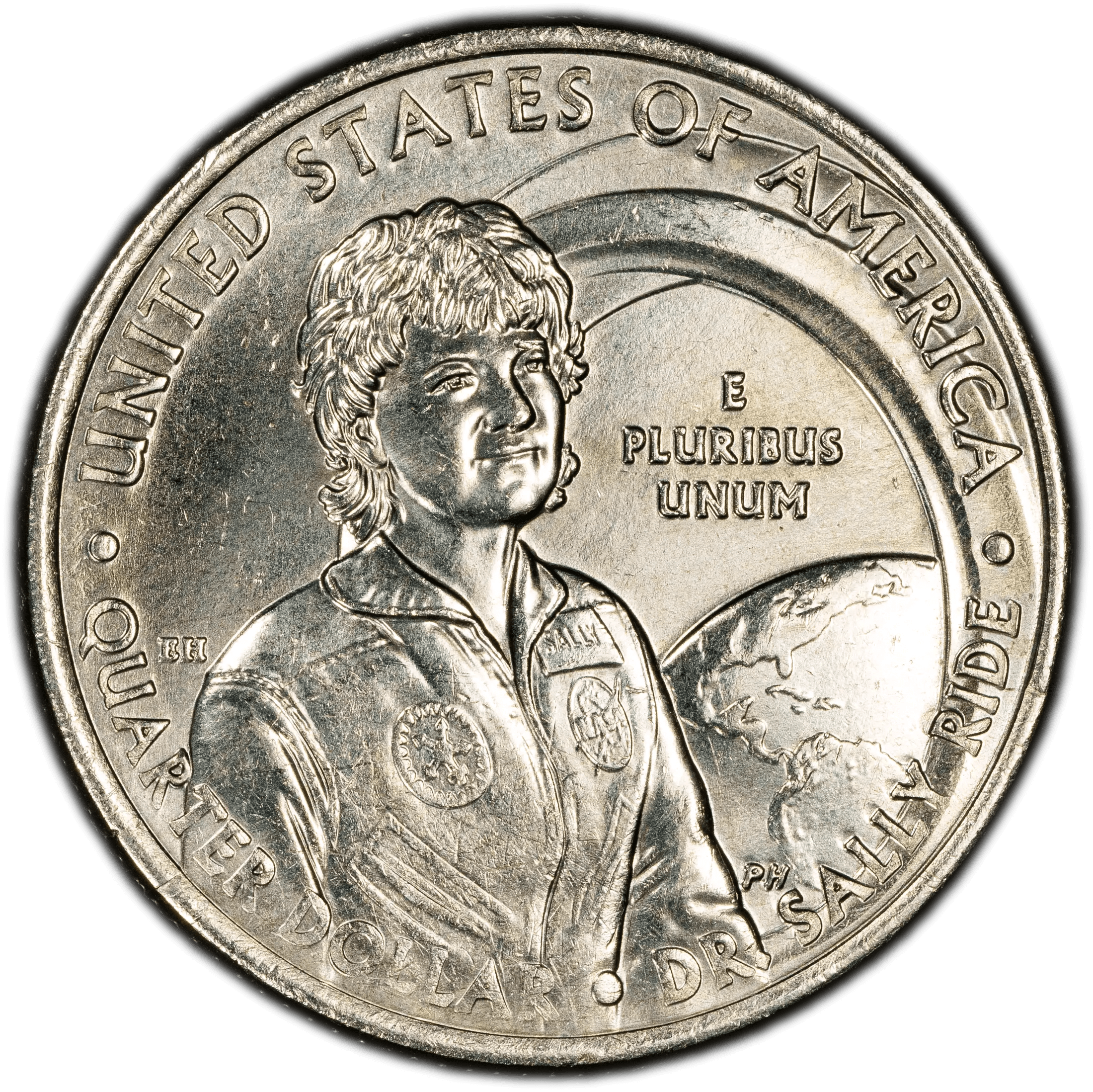 2022-P Dr. Sally Ride Quarter 25C – PCGS MS63 | American Women Quarters Series Heritage Pastime