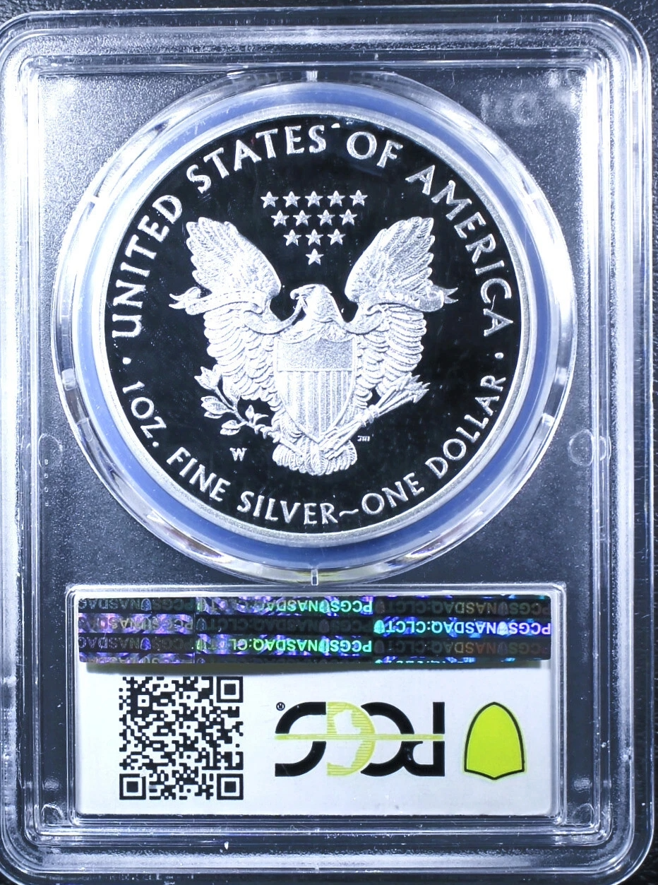 2016-W American Silver Eagle - PCGS PR-70 DCAM-Lettered Edge