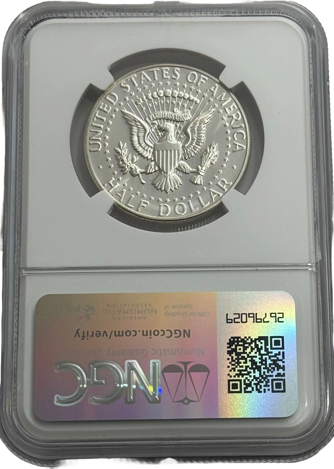 1964 NGC PF68 Proof Type 1 Straight G Silver Kennedy Half JFK Coin Signature 50c