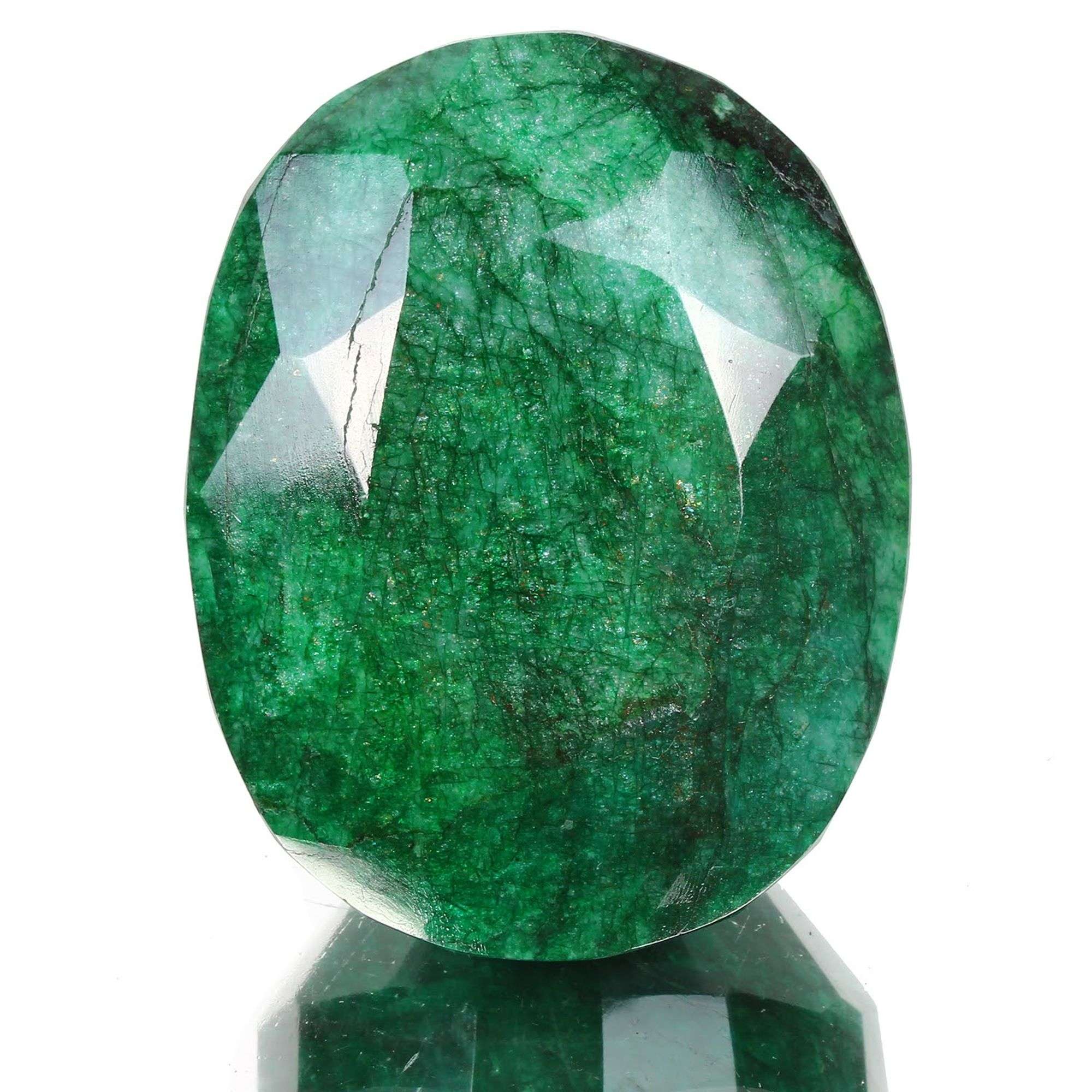 Amazing Huge 2630 Ct Certified Natural Green Emerald Solitaire