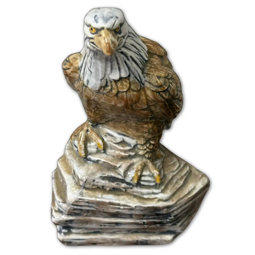 Ceramic bald eagle figurine Coin Hub