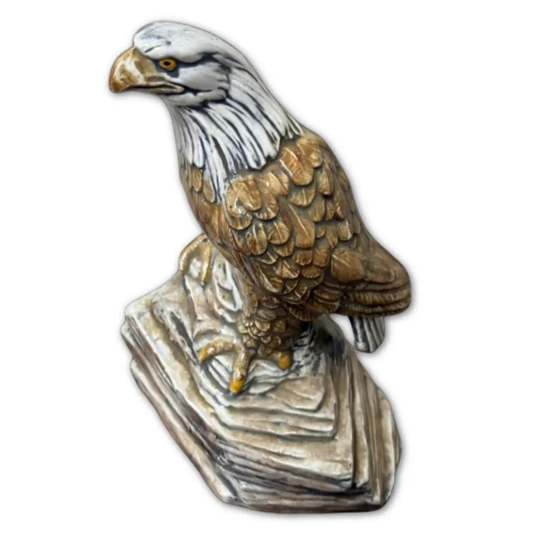 Ceramic bald eagle figurine Coin Hub