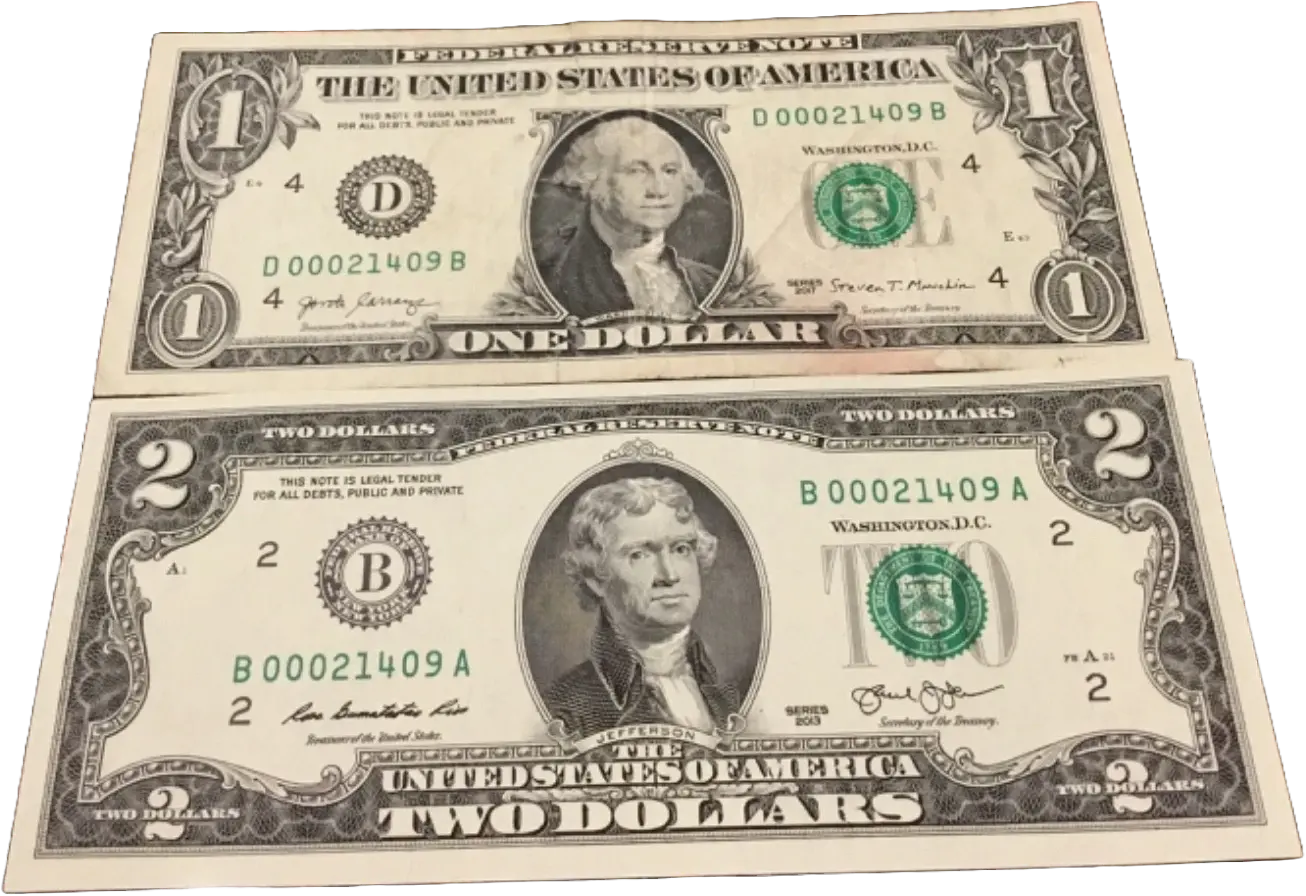 MATCHING FANCY SERIAL NUMBER $1 AND $2 DOLLAR BILLS ZIP CODE ANNAPOLIS, MD. Coin Hub