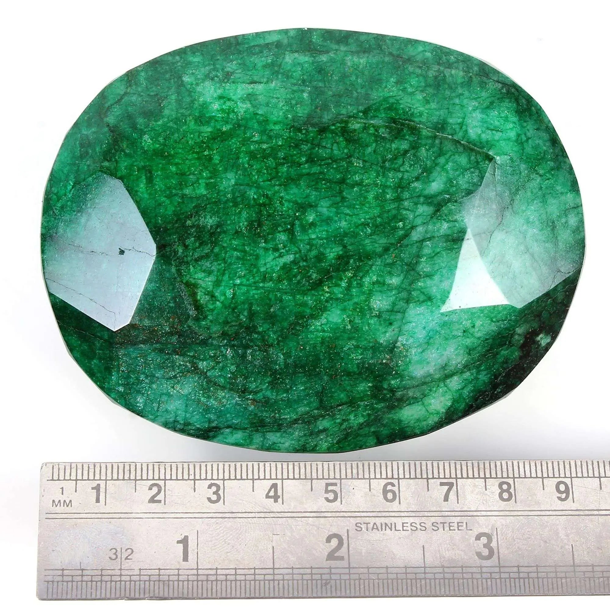 Magnificent Certified Museum Size 2630 Ct Natural Emerald Solitaire. Coin Hub