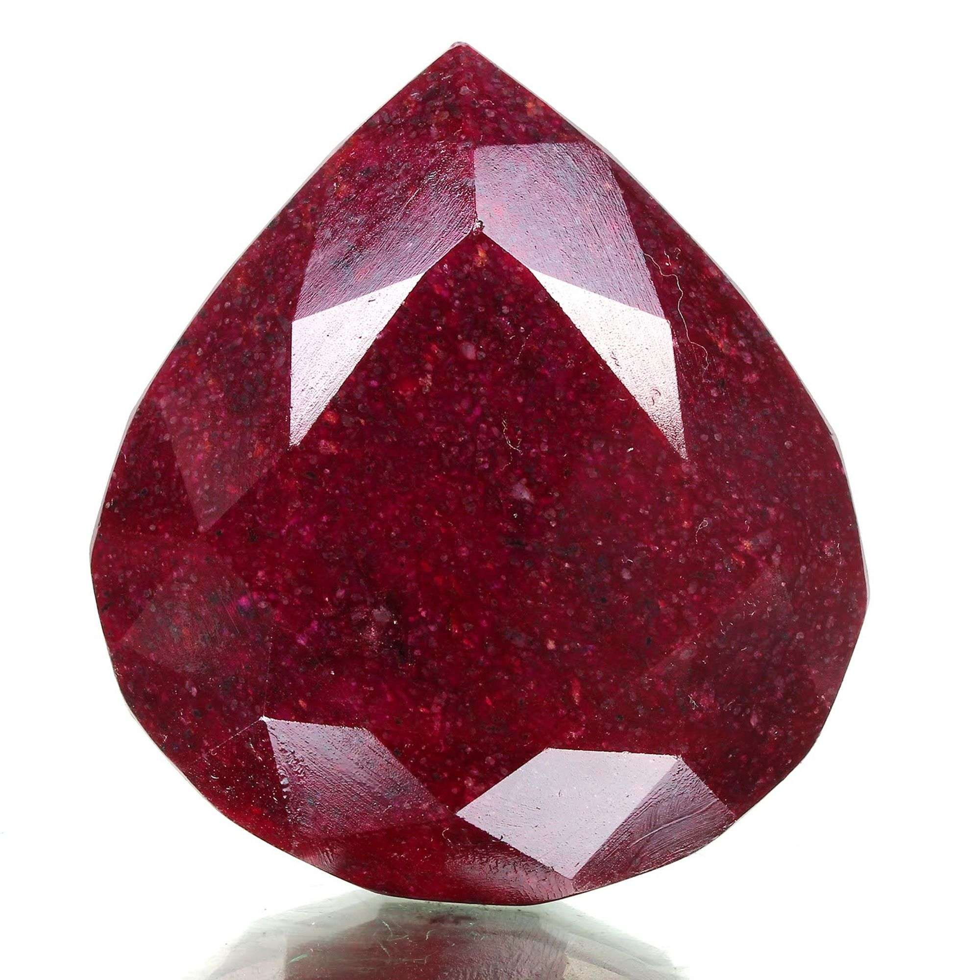 Magnificent Huge Museum Size 1630 Ct Certified Red Ruby Solitaire