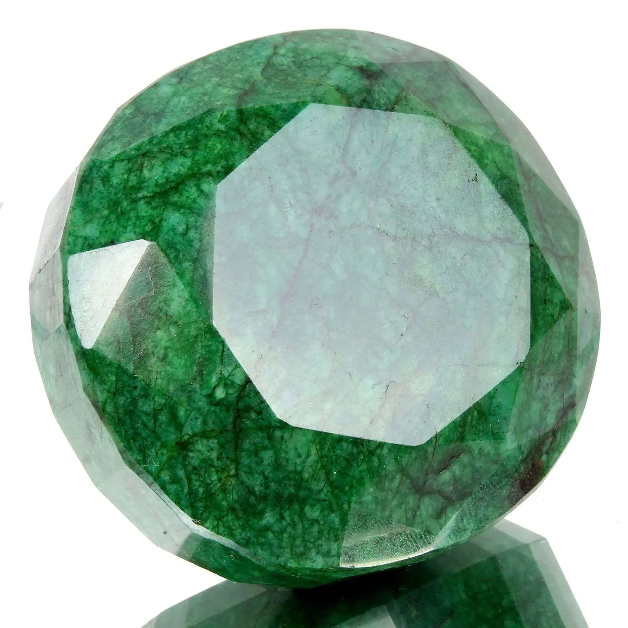 Natural Huge 1490 Ct Certified Museum Size Faceted Emerald Solitaire. Heritage Pastime