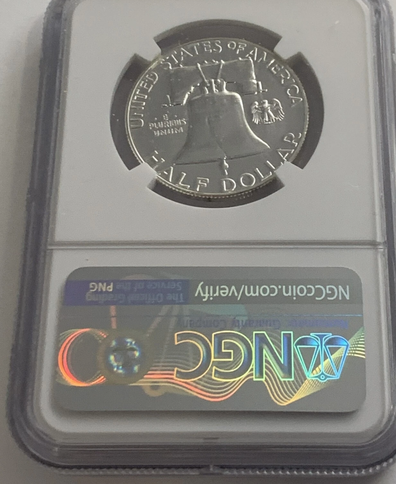 1957 NGC PF67 Silver Proof Franklin Half Dollar 50c 90% Silver Portrait Label