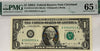 $1 1988A FRN Cleveland FR#1915-D (DA Block) Villalpando Brady S# D 33333311 A Heritage Pastime