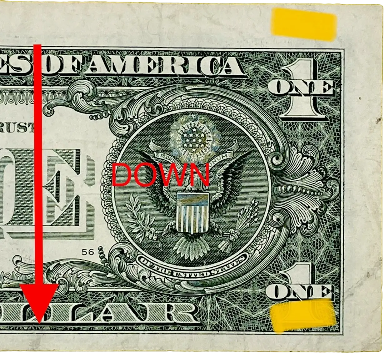 $1 Bill 2021 ERROR Star Note Misaligned Print Cut Both Sides Fancy Serial Number Coin Hub