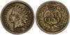 1862 Indian Head Cent – PCGS Genuine VF Details (Damage) – Civil War Era Coin Heritage Pastime