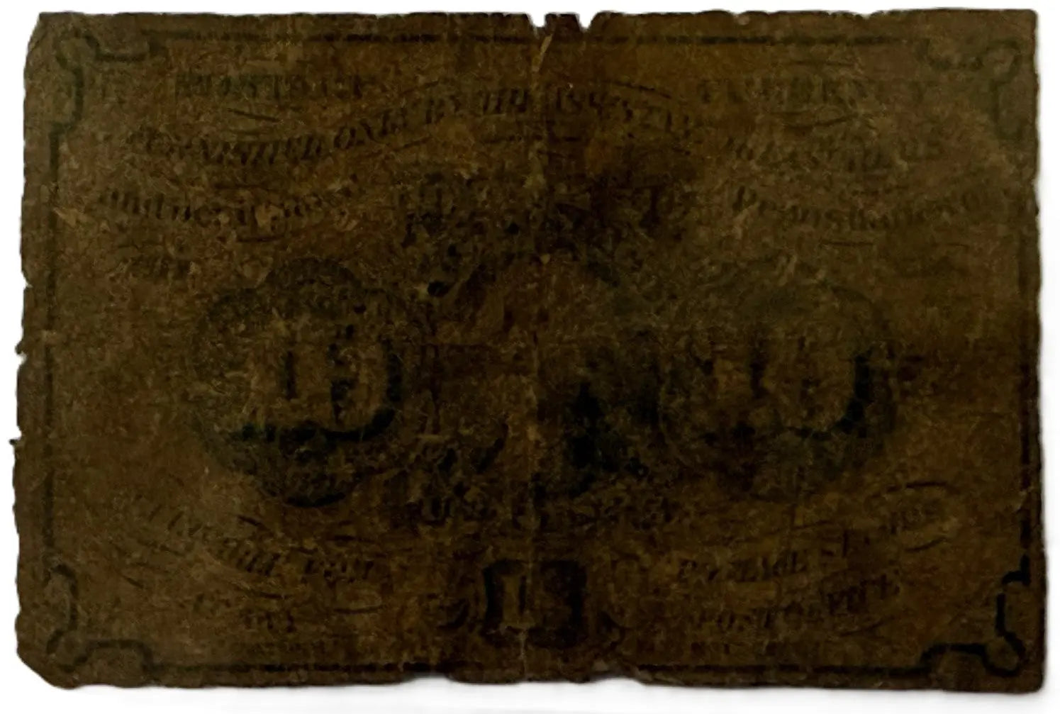 1862 United States 10¢ Fractional Currency – First Issue “Postage Currency” | George Washington Heritage Pastime