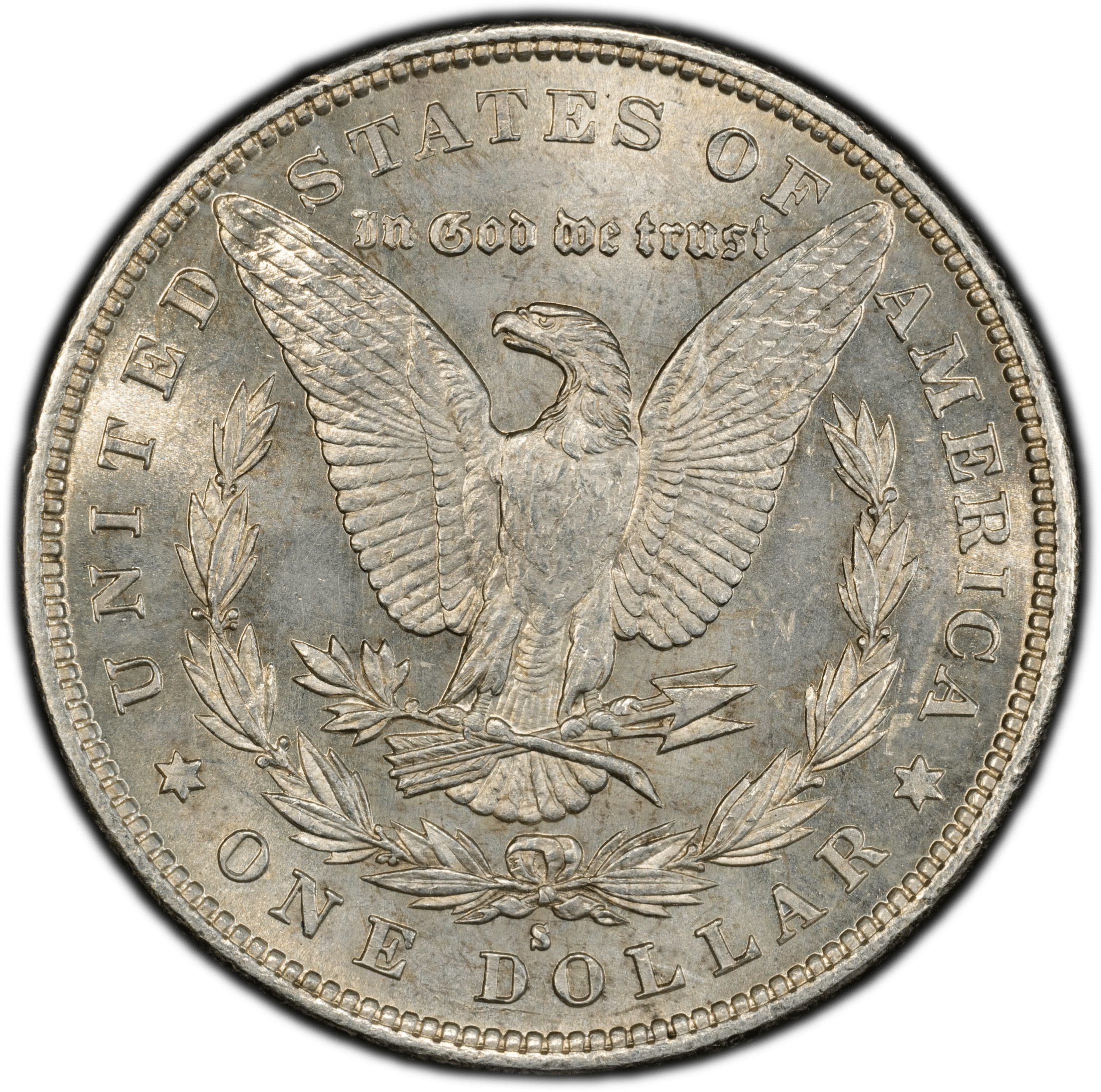 1879-S Morgan Silver Dollar – PCGS MS64 | Brilliant Uncirculated High-Grade U.S. 90% Silver Coin | Early San Francisco Issue Heritage Pastime