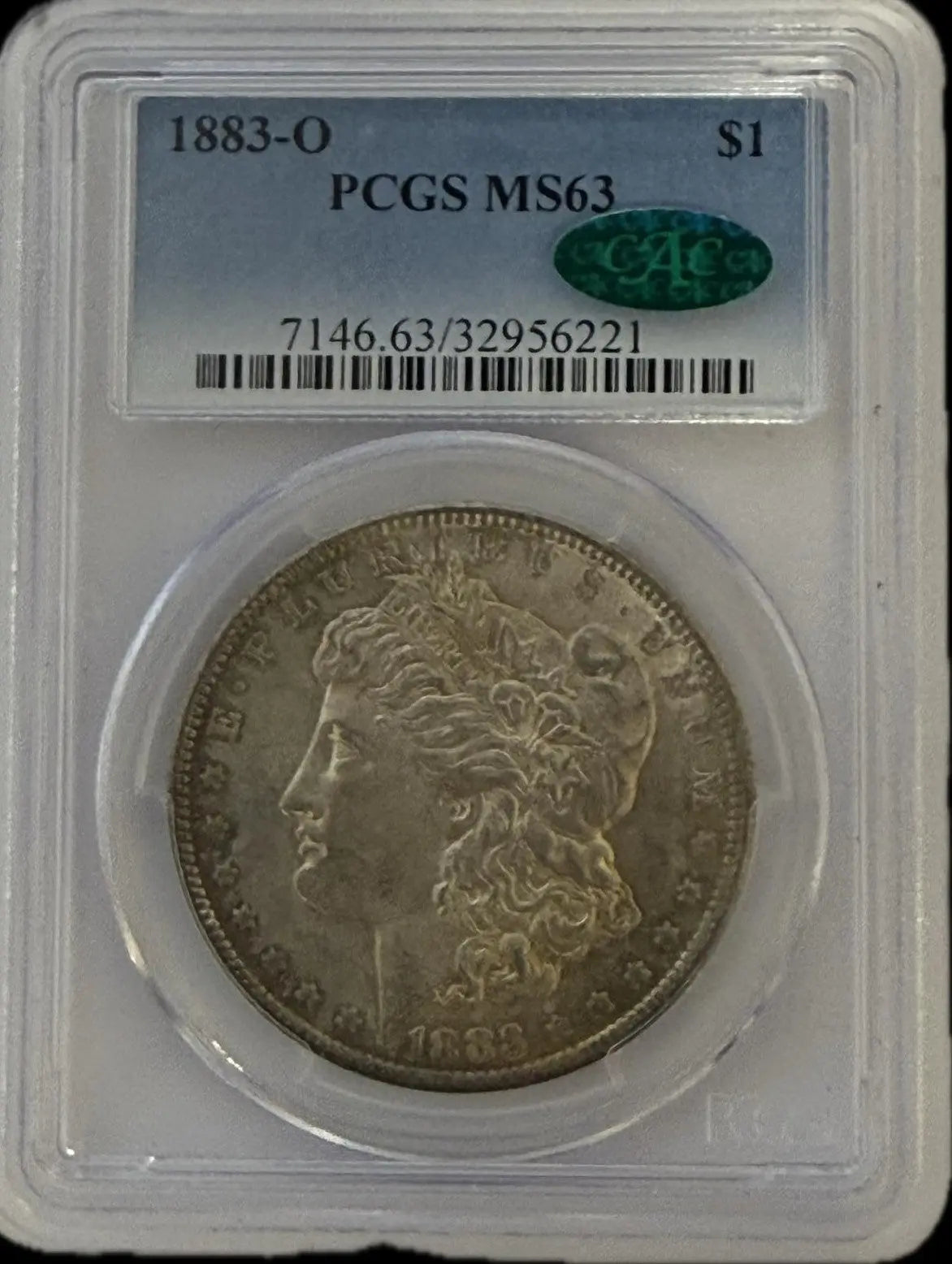 1883-O Morgan Silver Dollar – PCGS MS63 CAC – New Orleans Mint – Premium Collector Grade Coin Hub
