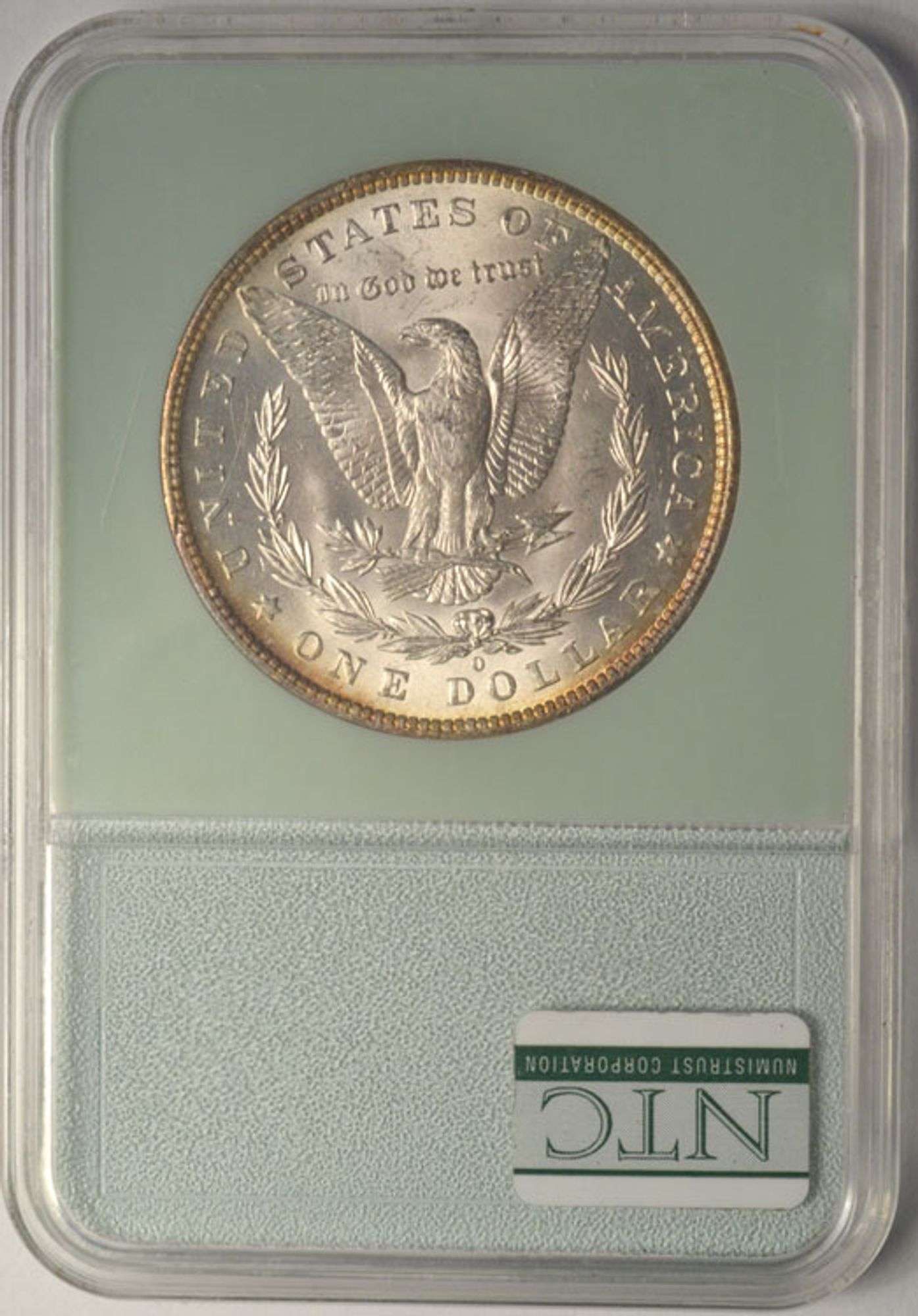 1883-O Morgan Silver Dollar NTC MS66