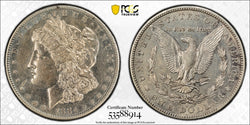 1884-S Morgan Silver Dollar – PCGS Genuine XF Details (Cleaned) | San Francisco Mint | Key-Date 90% Silver Coin