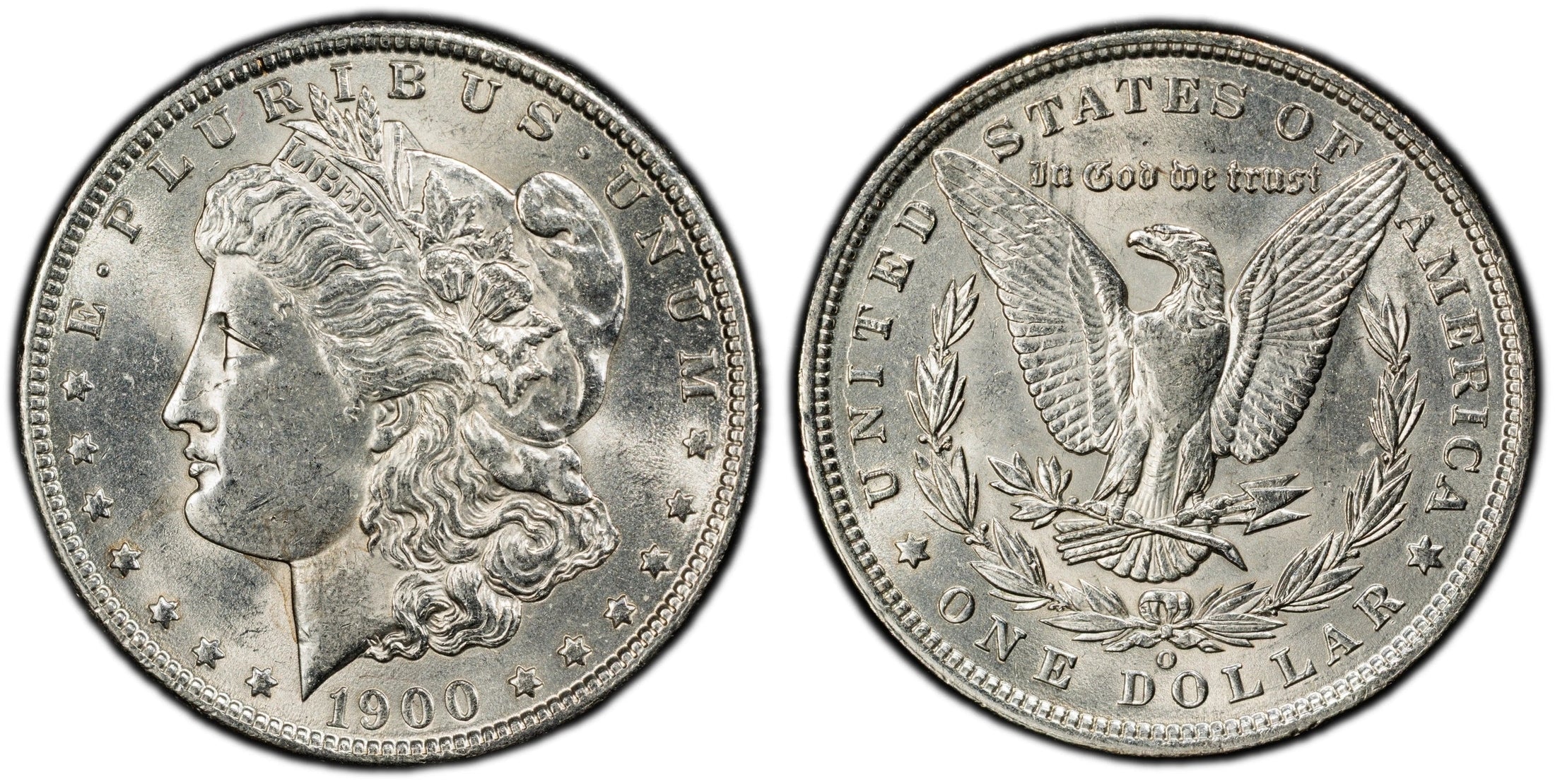 1900-O Morgan Silver Dollar – PCGS AU58 | New Orleans Mint | High-End About Uncirculated Silver Dollar Heritage Pastime
