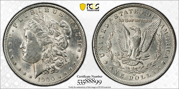 1900-O Morgan Silver Dollar – PCGS AU58 | New Orleans Mint | High-End About Uncirculated Silver Dollar Heritage Pastime