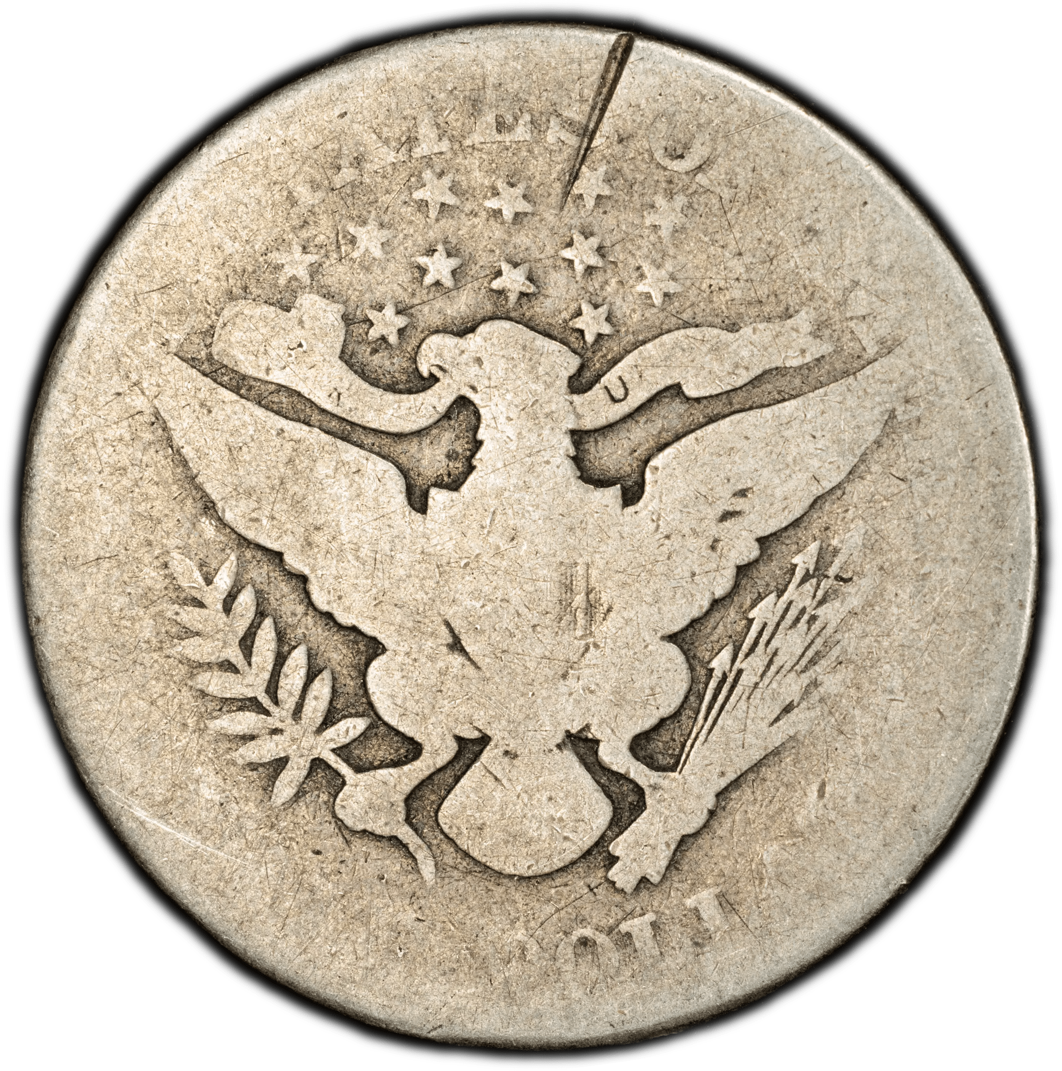 1912 Barber Half Dollar – PCGS Genuine P/FR Details (Damage) | Classic Silver Type Coin Heritage Pastime