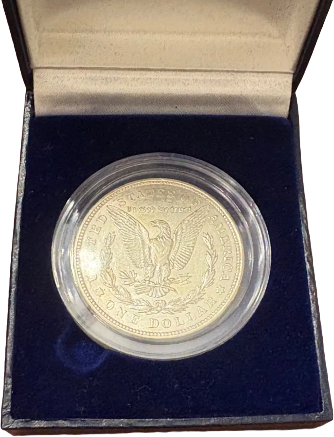 1921 Morgan Silver Dollar – Painted Artistic Masterpiece Coin Hub