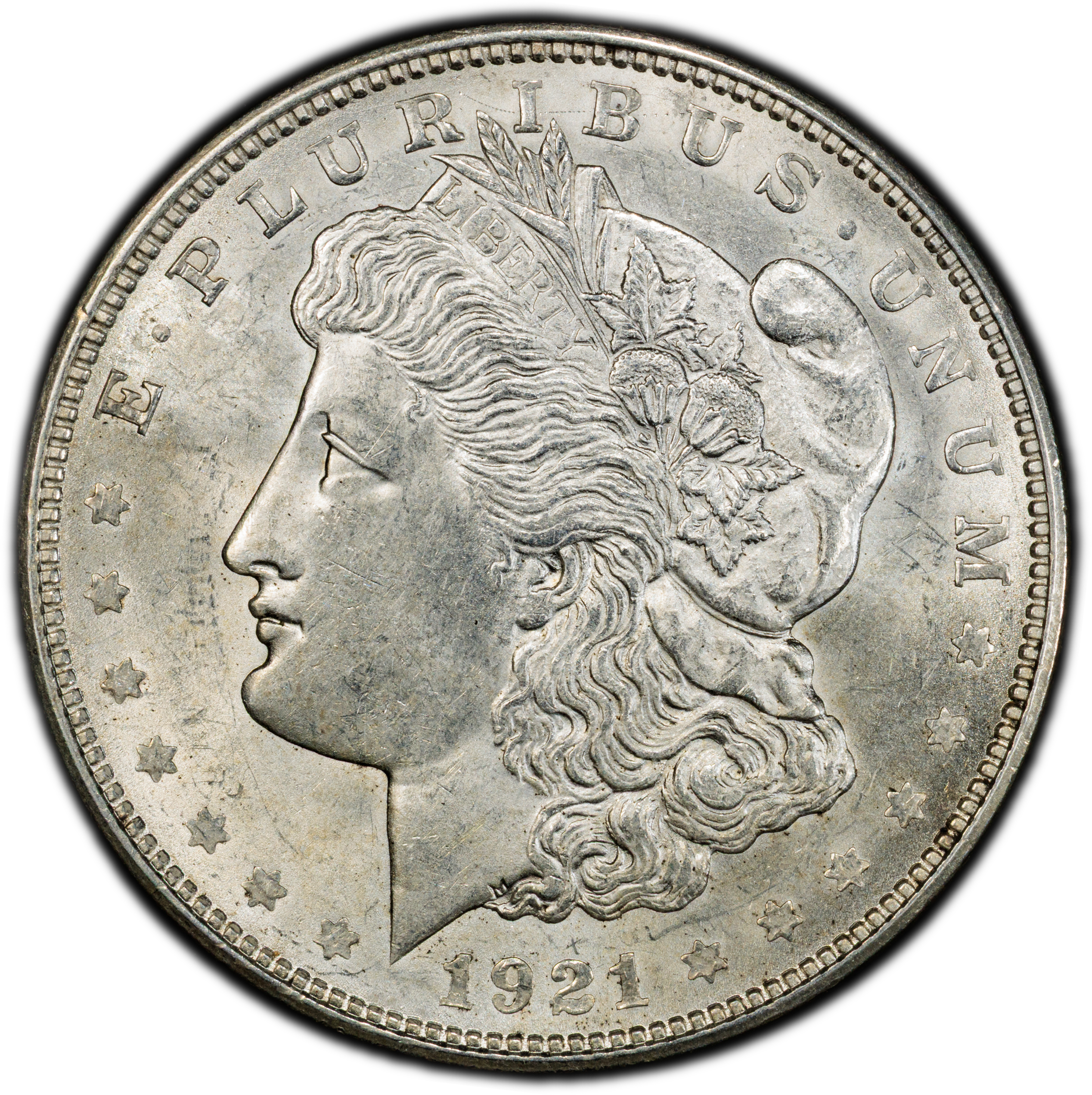 1921-D Morgan Silver Dollar – PCGS MS62 | Denver Mint | Brilliant Uncirculated Historic U.S. Silver Coin