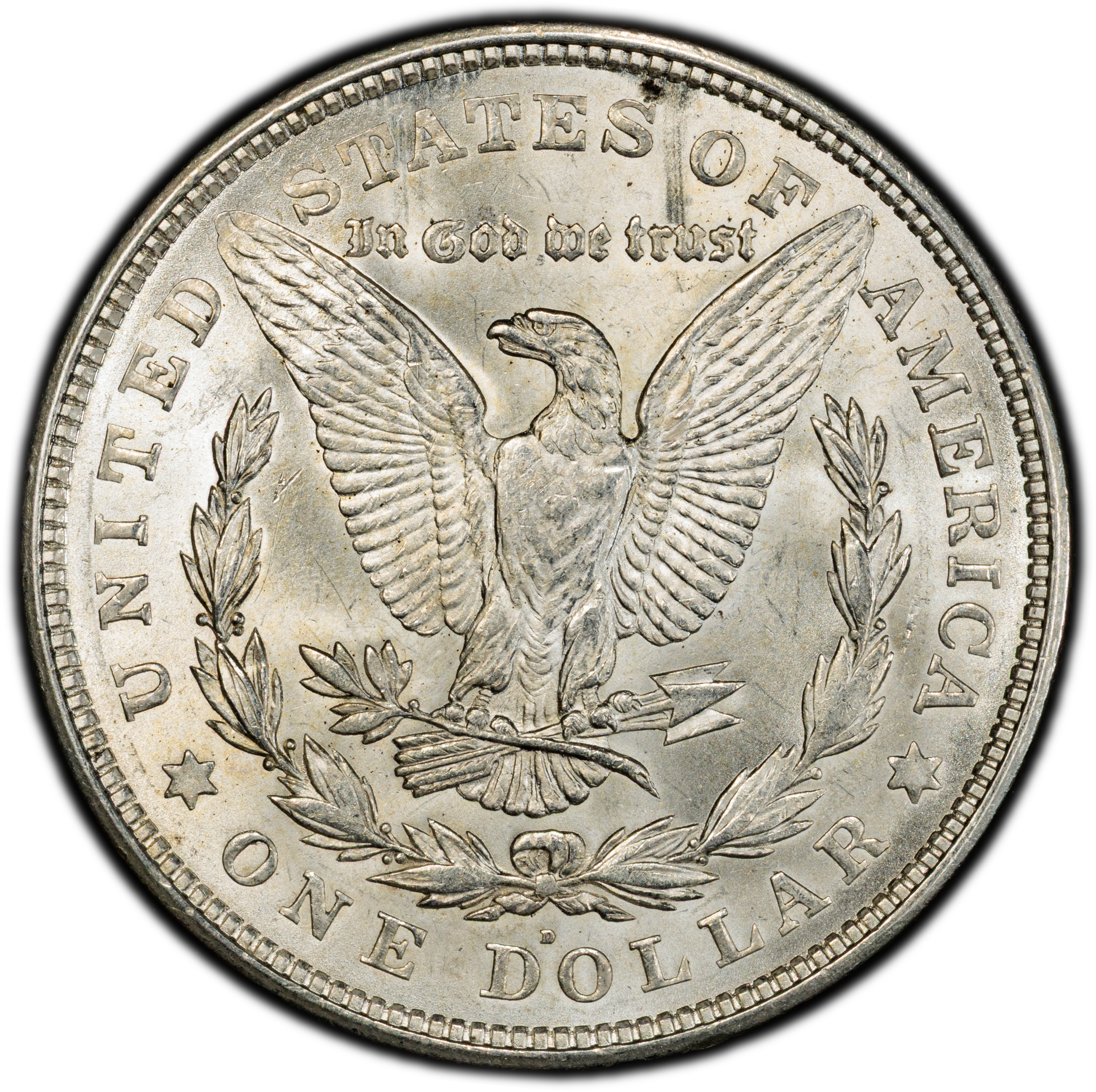 1921-D Morgan Silver Dollar – PCGS MS62 | Denver Mint | Brilliant Uncirculated Historic U.S. Silver Coin