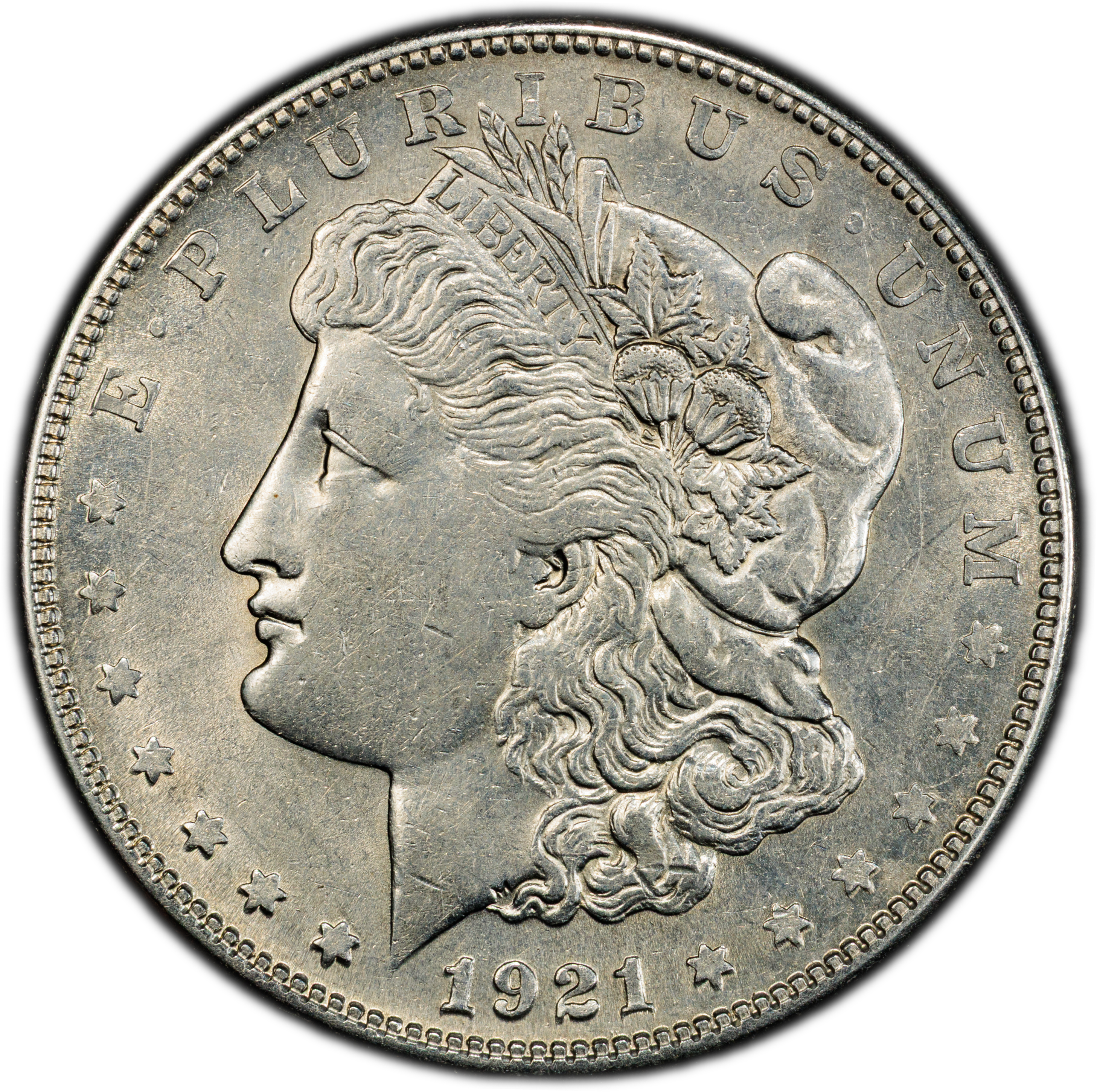 1921-S Morgan Silver Dollar – PCGS AU58 | San Francisco Mint | Near-Mint Historic U.S. Silver Coin