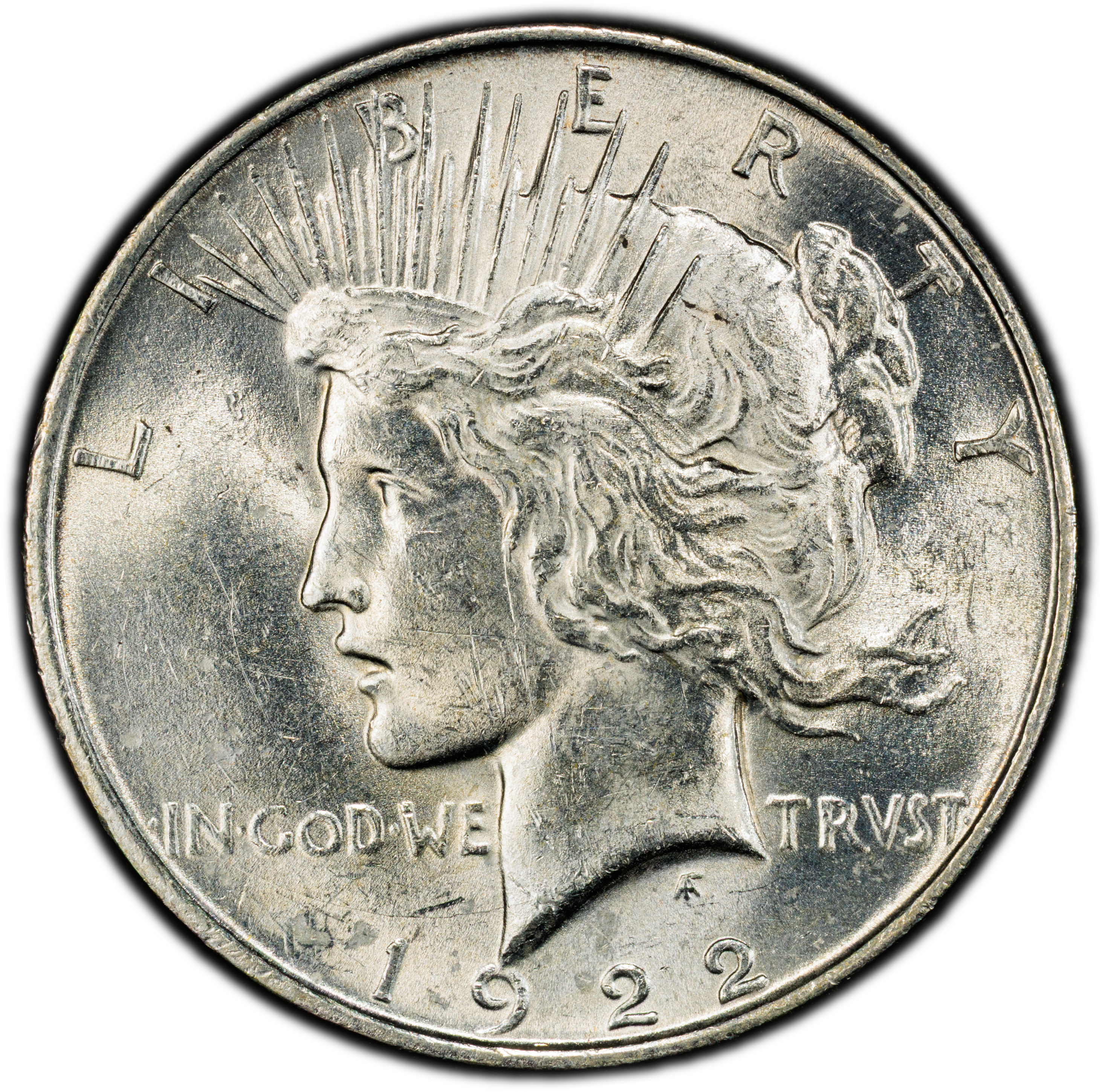 1922 Peace Silver Dollar – PCGS MS63 | Early Issue Brilliant Uncirculated | Historic U.S. 90% Silver Coin