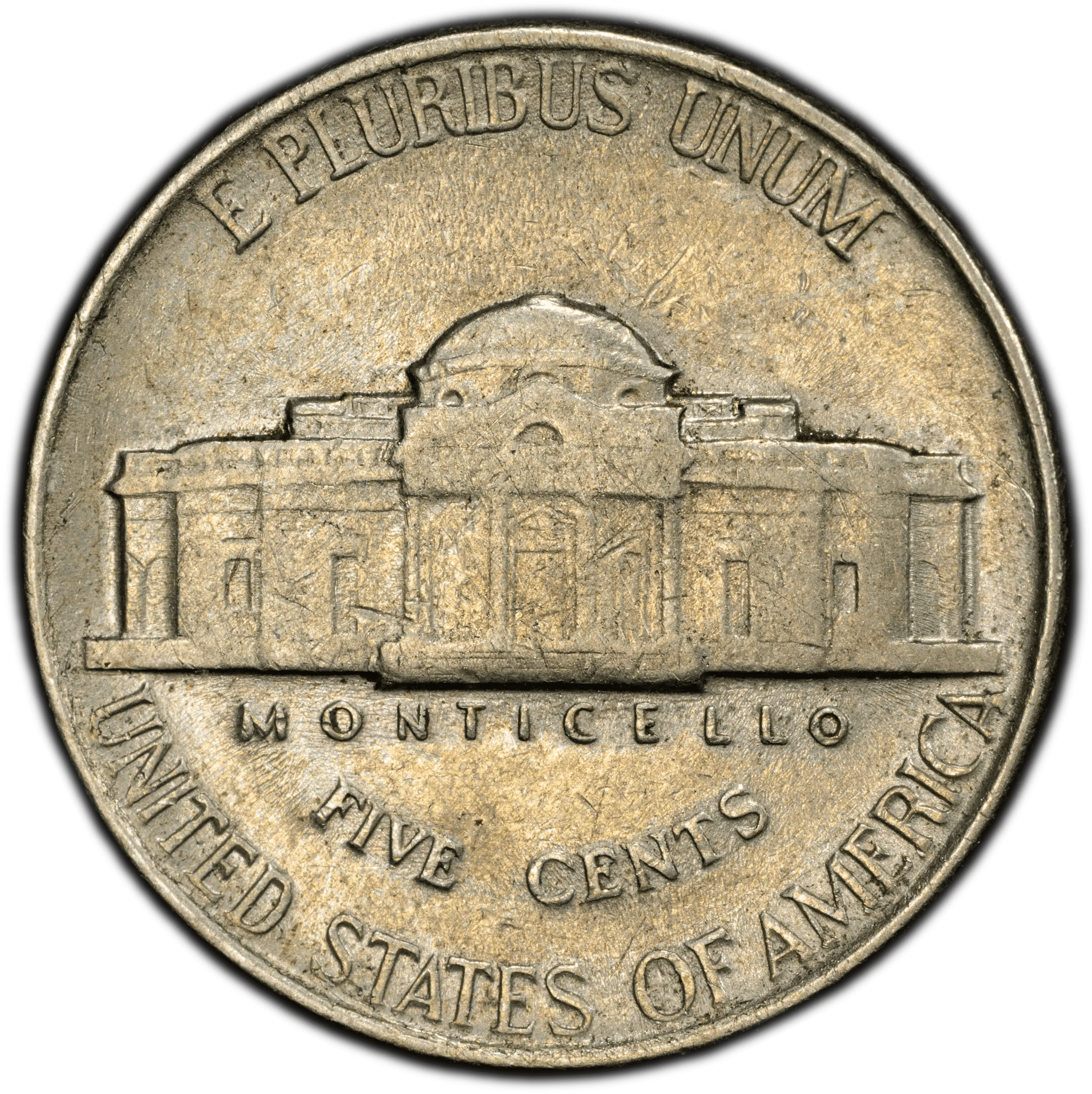 1940 Jefferson Nickel – PCGS XF40 – Early Series Pre-War Issue Heritage Pastime